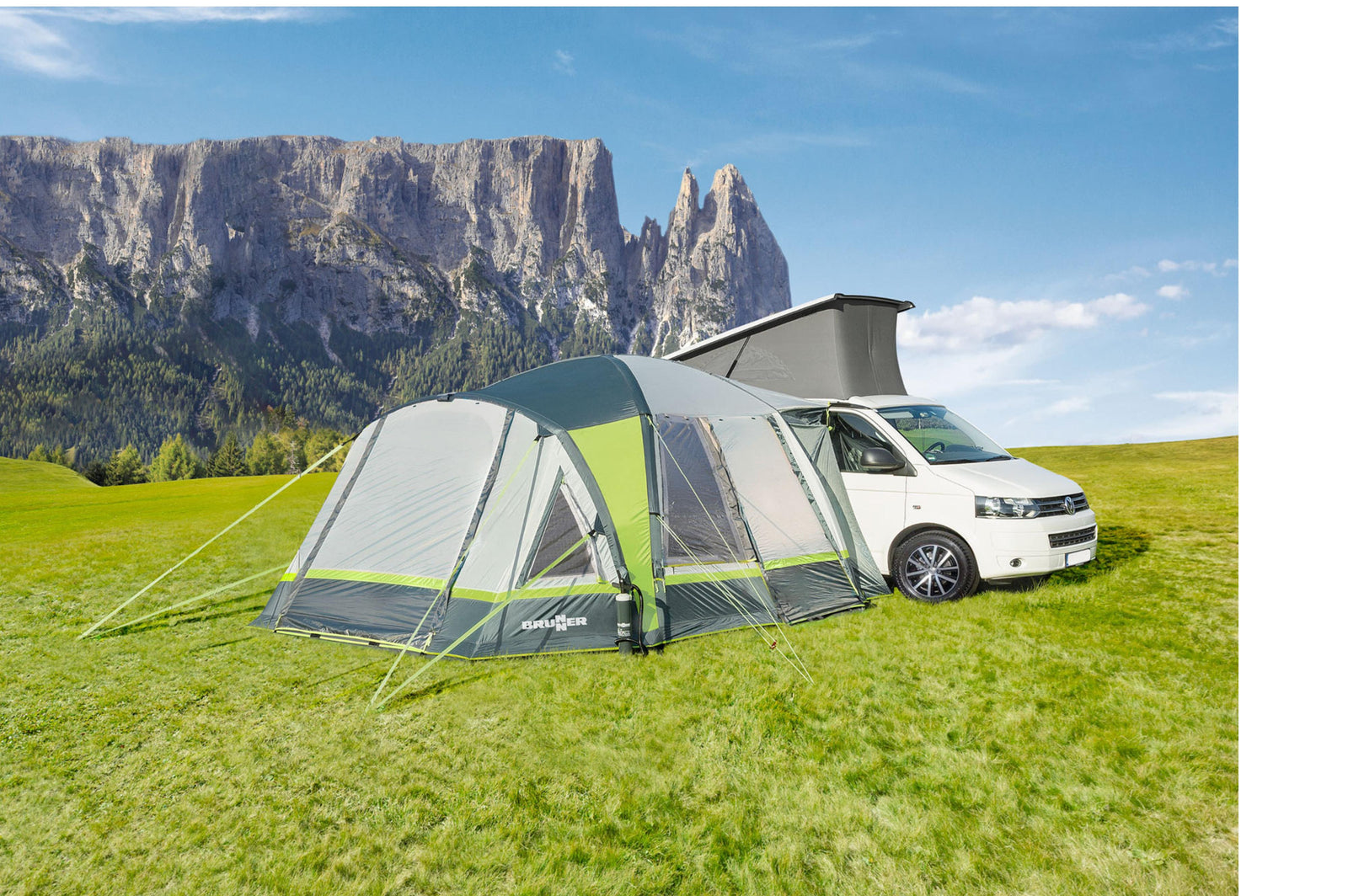 Brunner - Trouper XL - (130 + 250)x340xH230 cm - Vorzelte