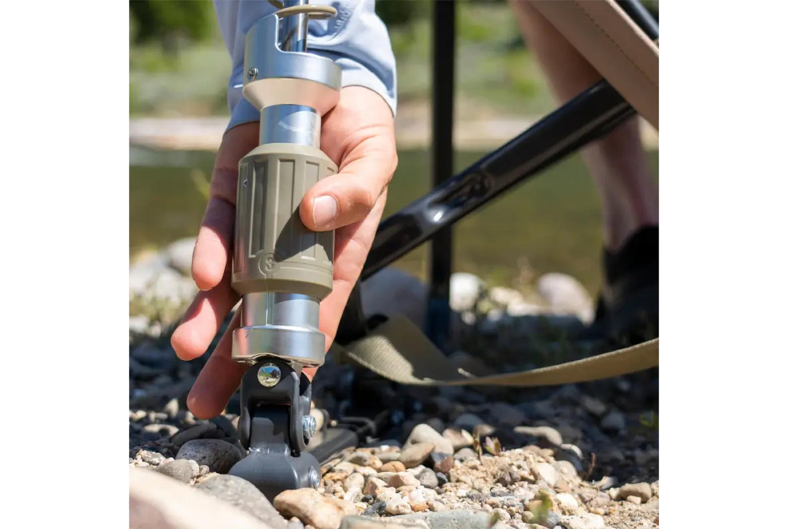 GCI - Adjustable Rocker Aged Fatigue - 61.5x61.5x98 cm - Camping Stühle