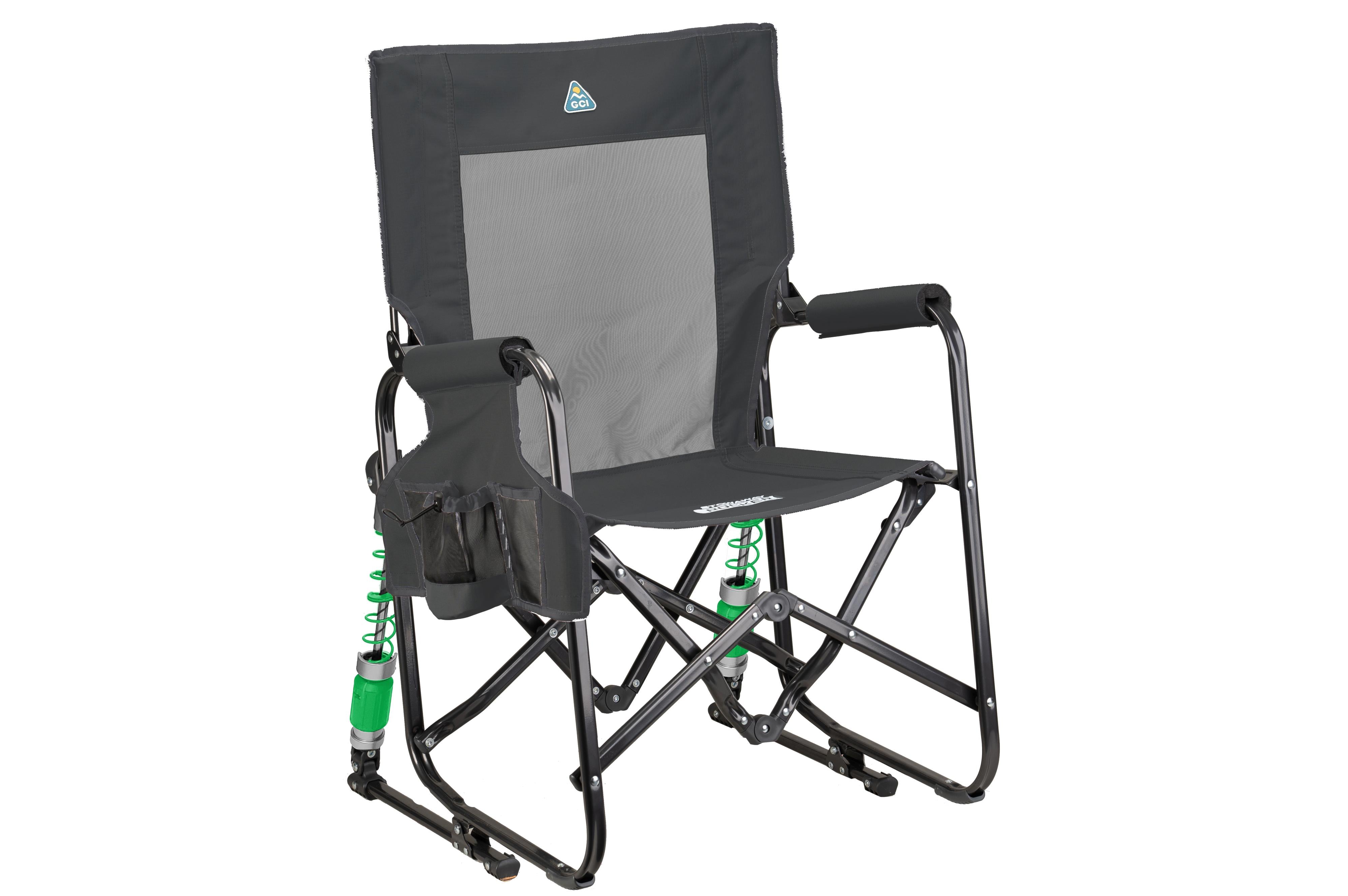 Adjustable Rocker Dark Charcoal - 61.5x61.5x98 cm - Camping Stühle