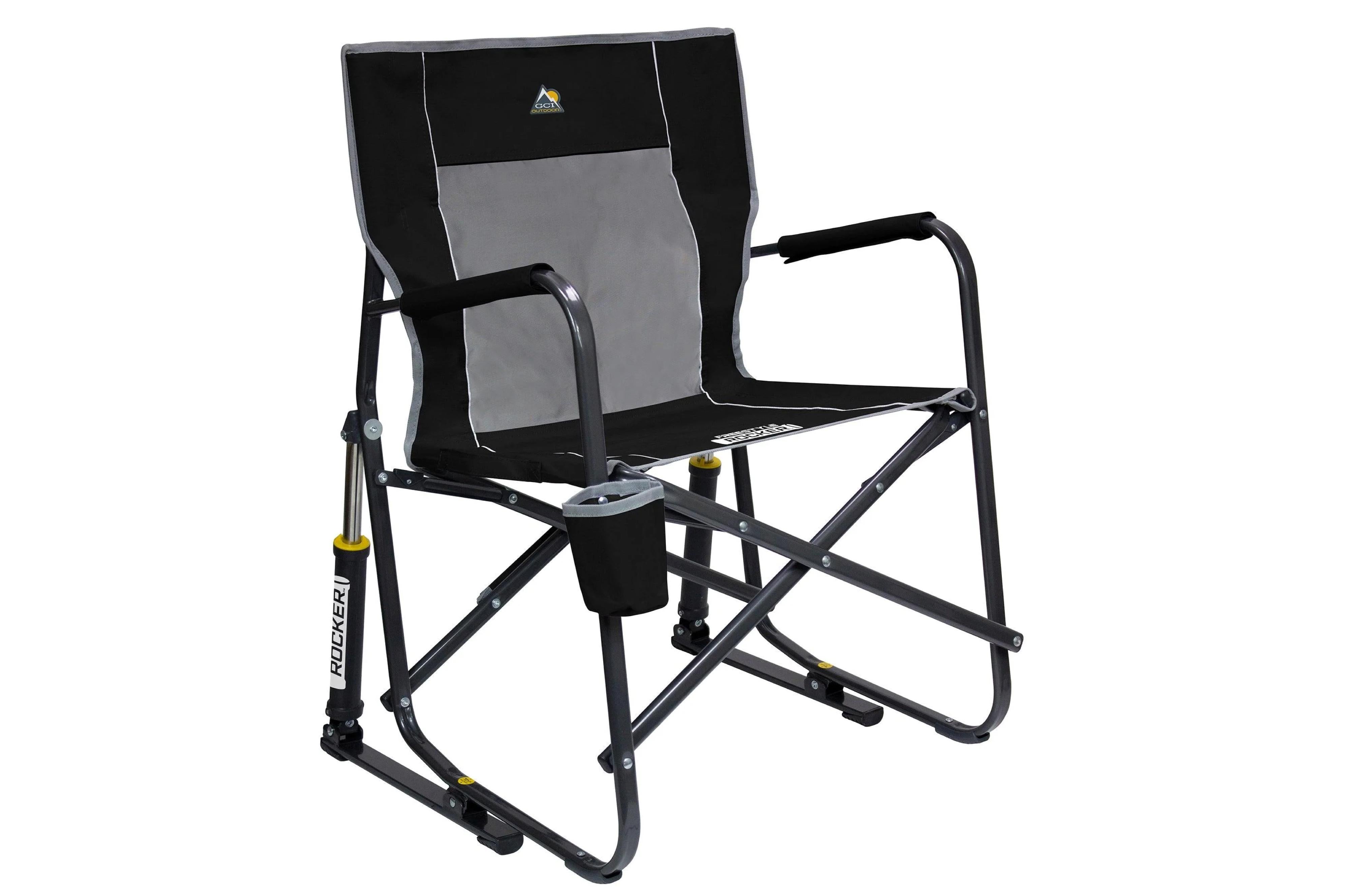 Freestyle Rocker Black - 62x64x88.5 cm - Camping Stühle