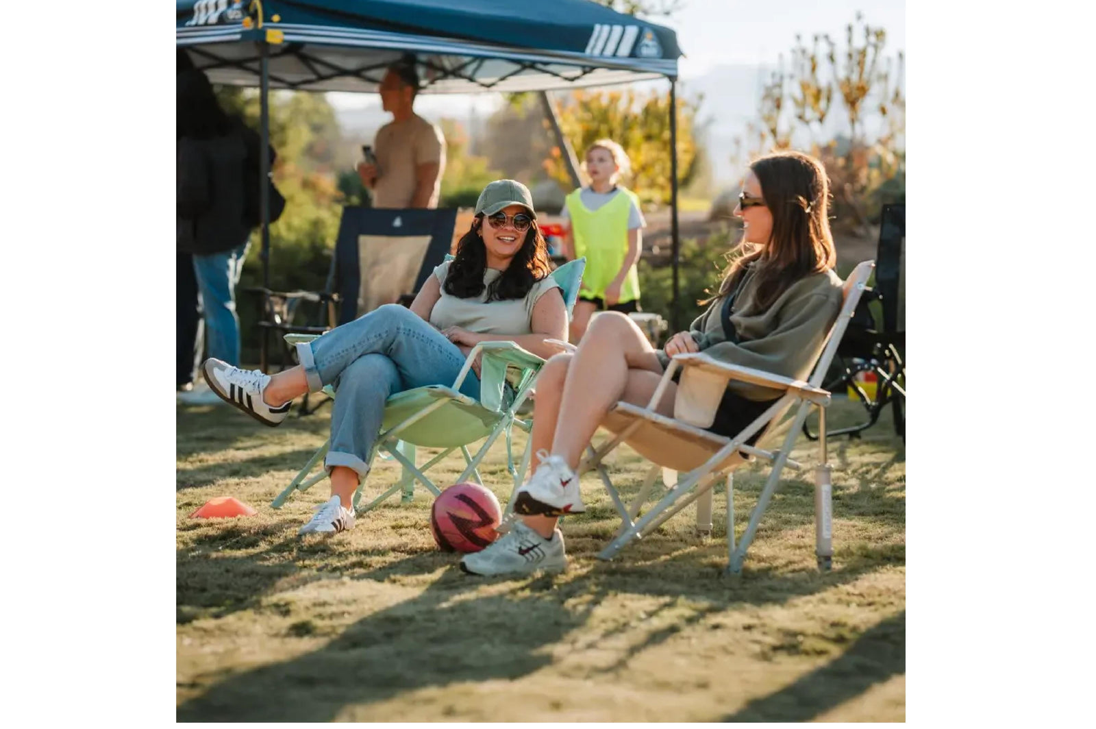 GCI - Kickback Rocker Leaf Pastel Green - 69 x 82.5 x 80.5 - Camping Stühle