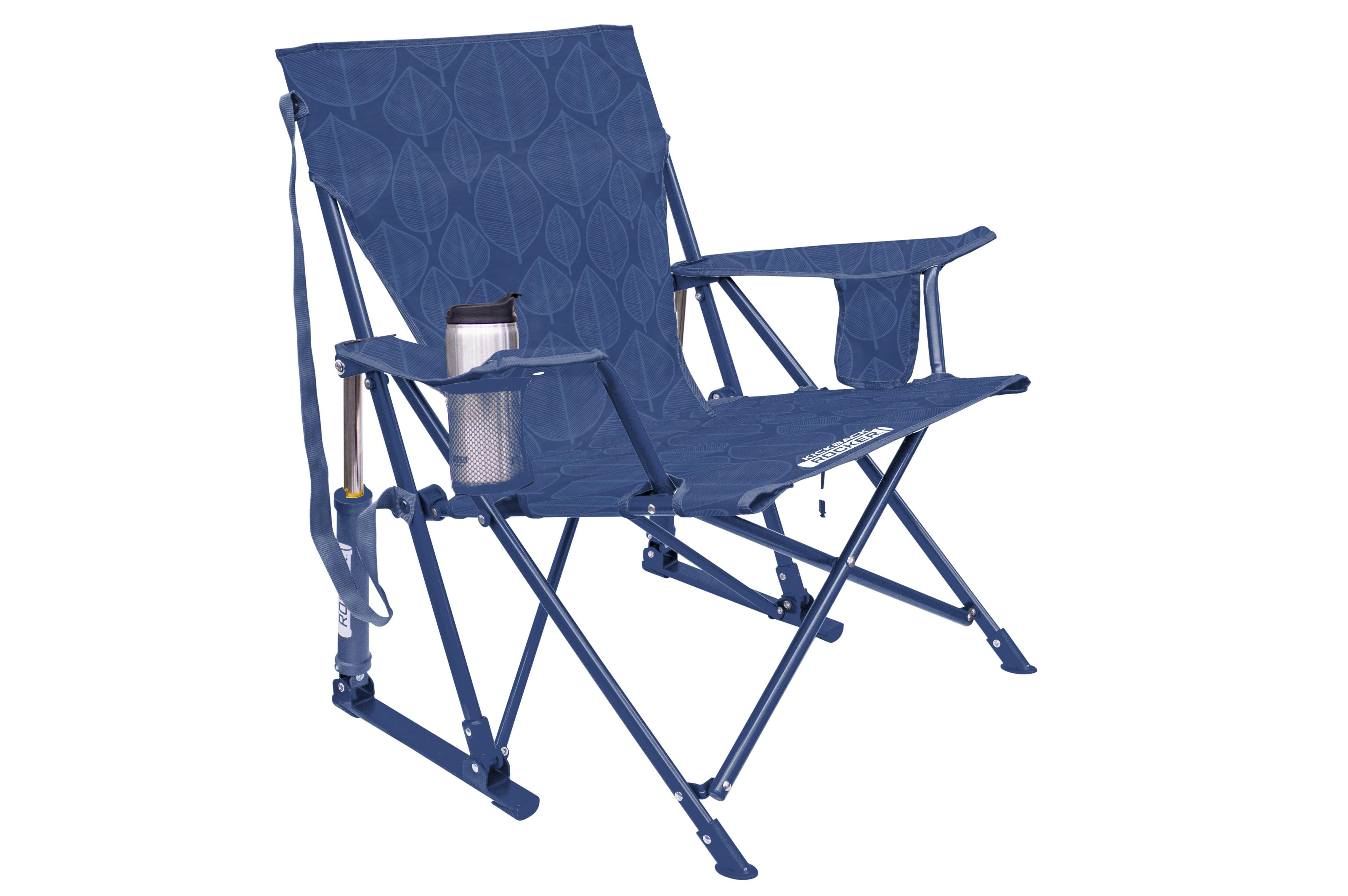 Kickback Rocker Leaf Soft Navy - 69 x 82.5 x 80.5 cm - Camping Stühle
