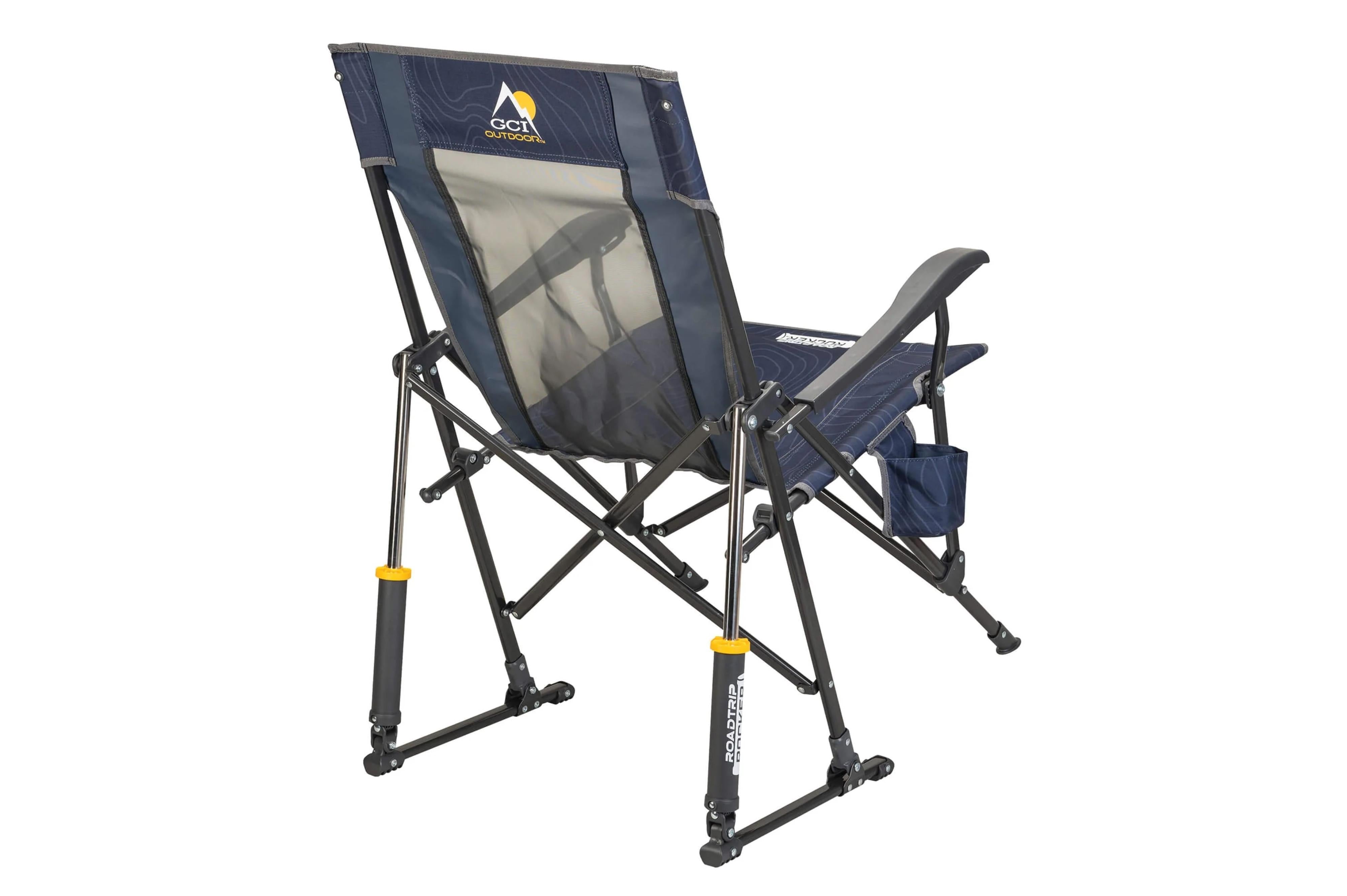 GCI - Road Trip Rocker Navy Topo - 75 x 65.5 x 99 cm - TopDeals