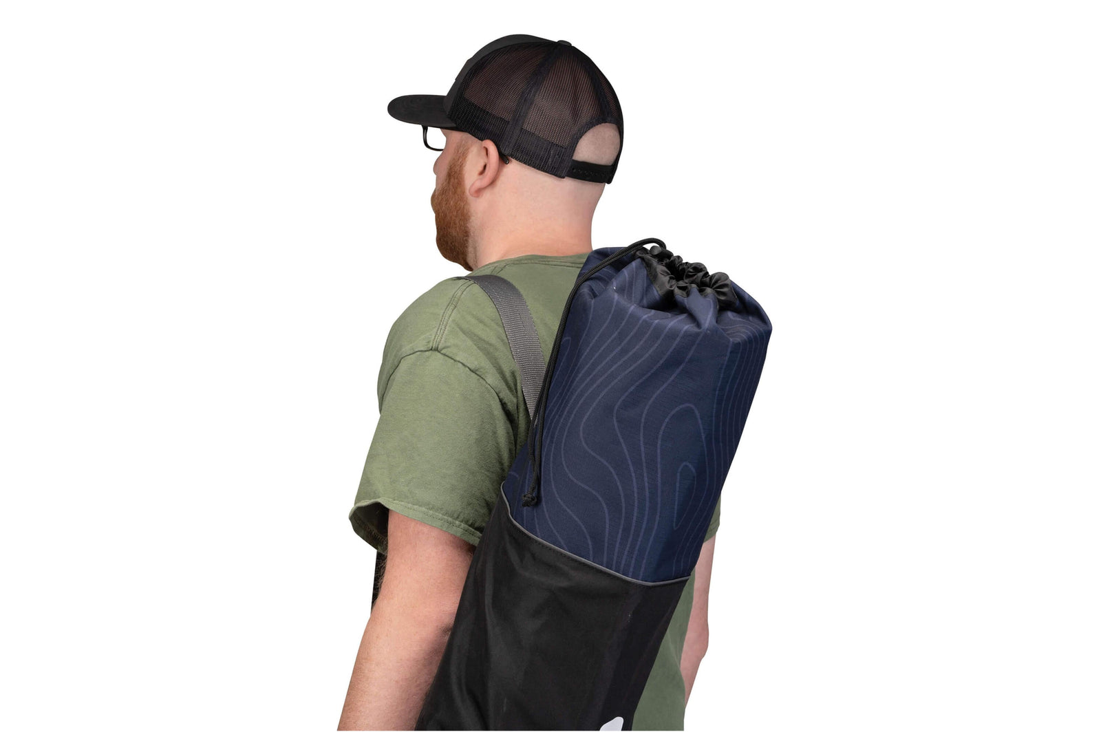 GCI - Road Trip Rocker Navy Topo - 75 x 65.5 x 99 cm - TopDeals