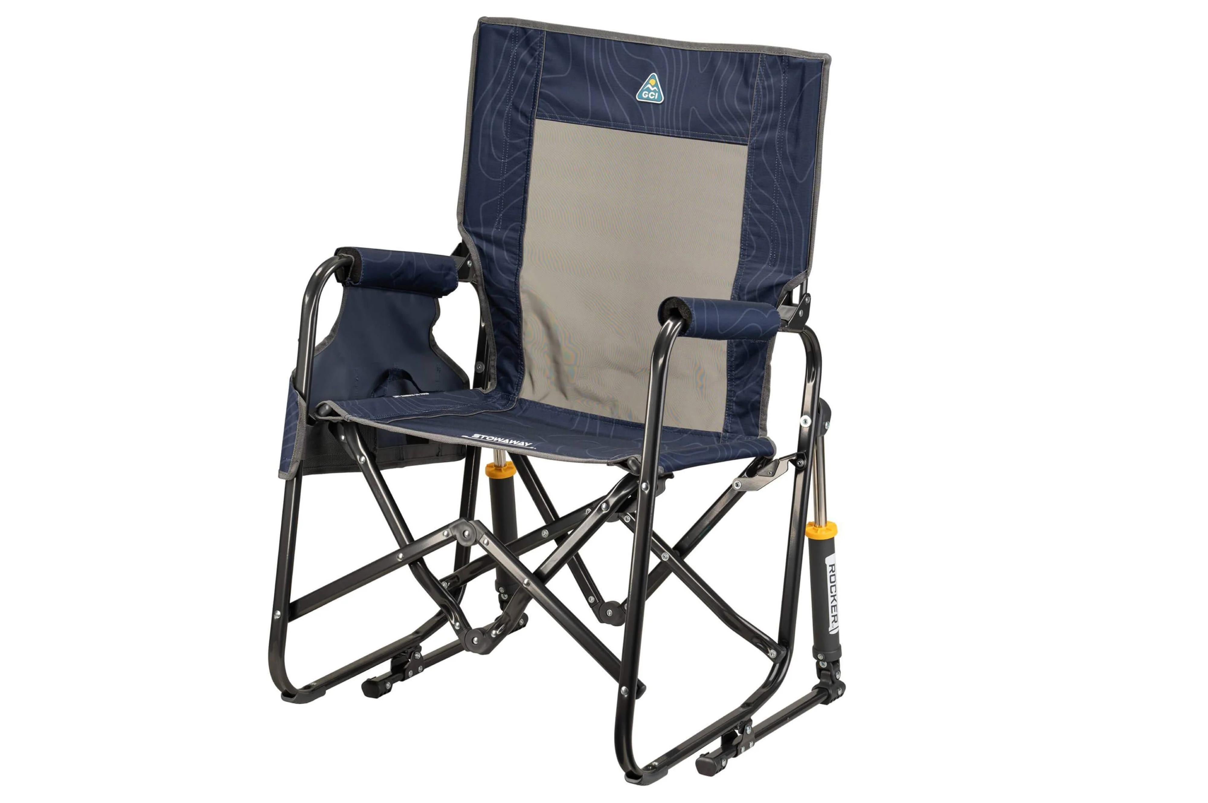 GCI - Stow Away Rocker navy topo - 60x63x99 - Camping Stühle