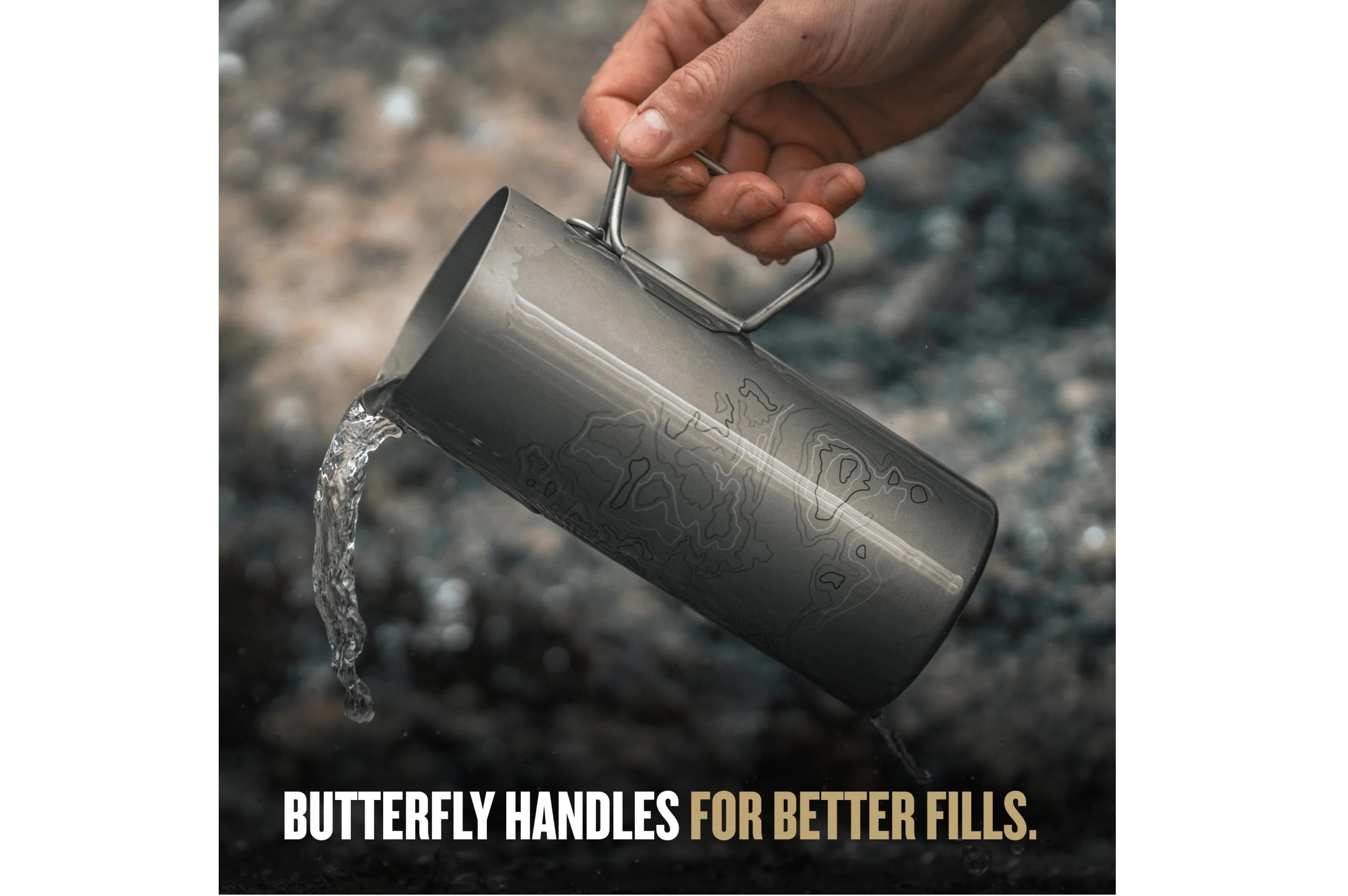 Grayl - Geopress Titanium BL - Ø8.6x26.5 cm - Grayl Geopress Purifier