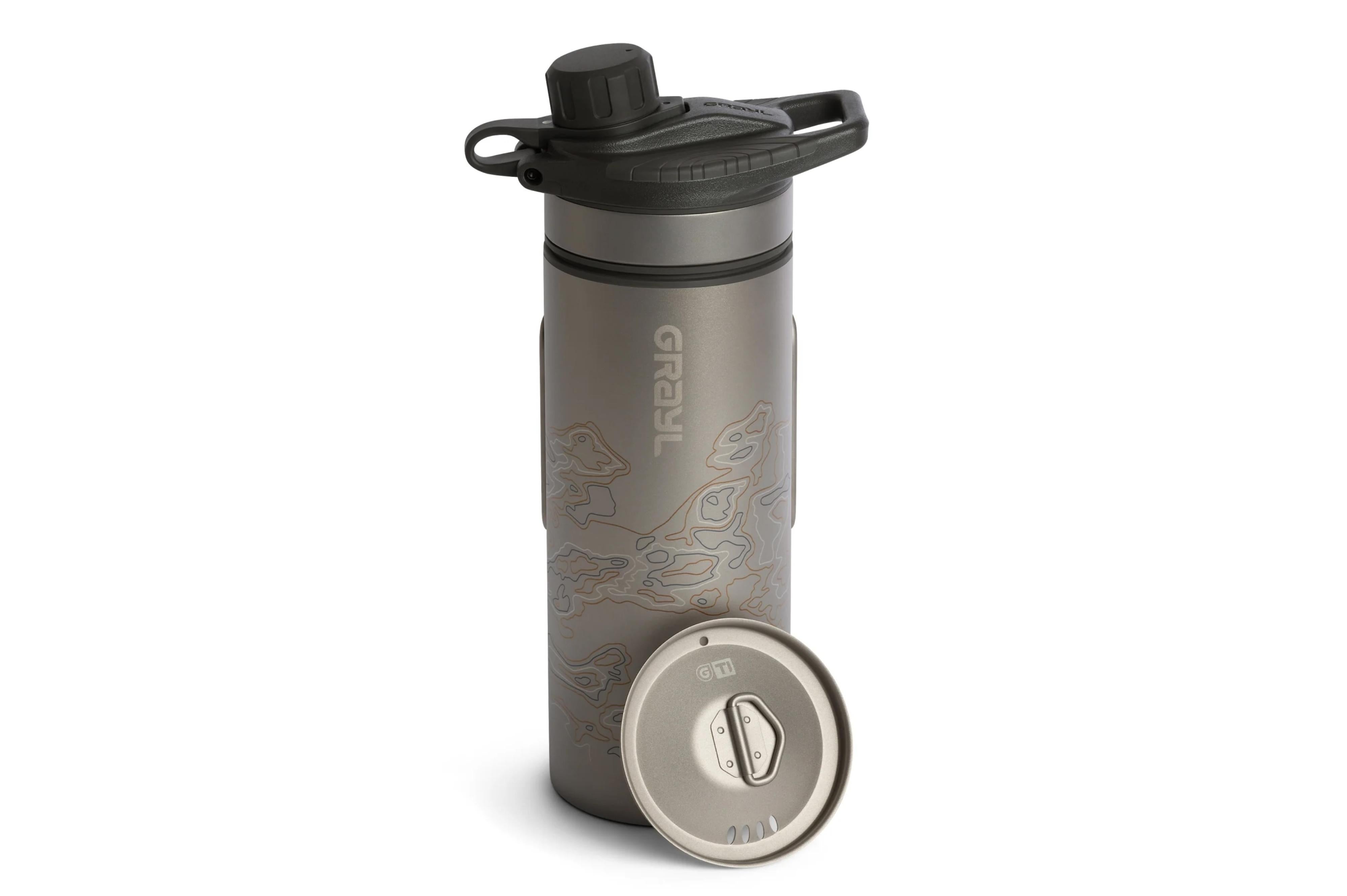 Grayl - Geopress Titanium BL - Ø8.6x26.5 cm - Grayl Geopress Purifier