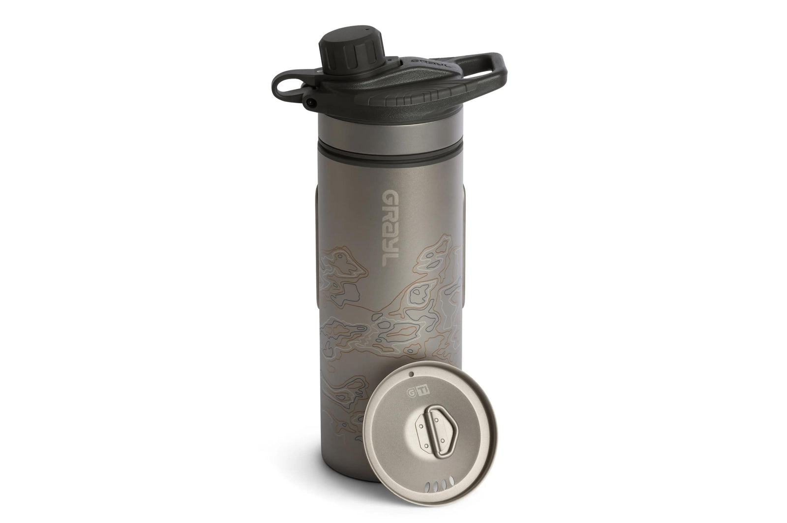 Grayl - Geopress Titanium BL - Ø8.6x26.5 cm - Grayl Geopress Purifier