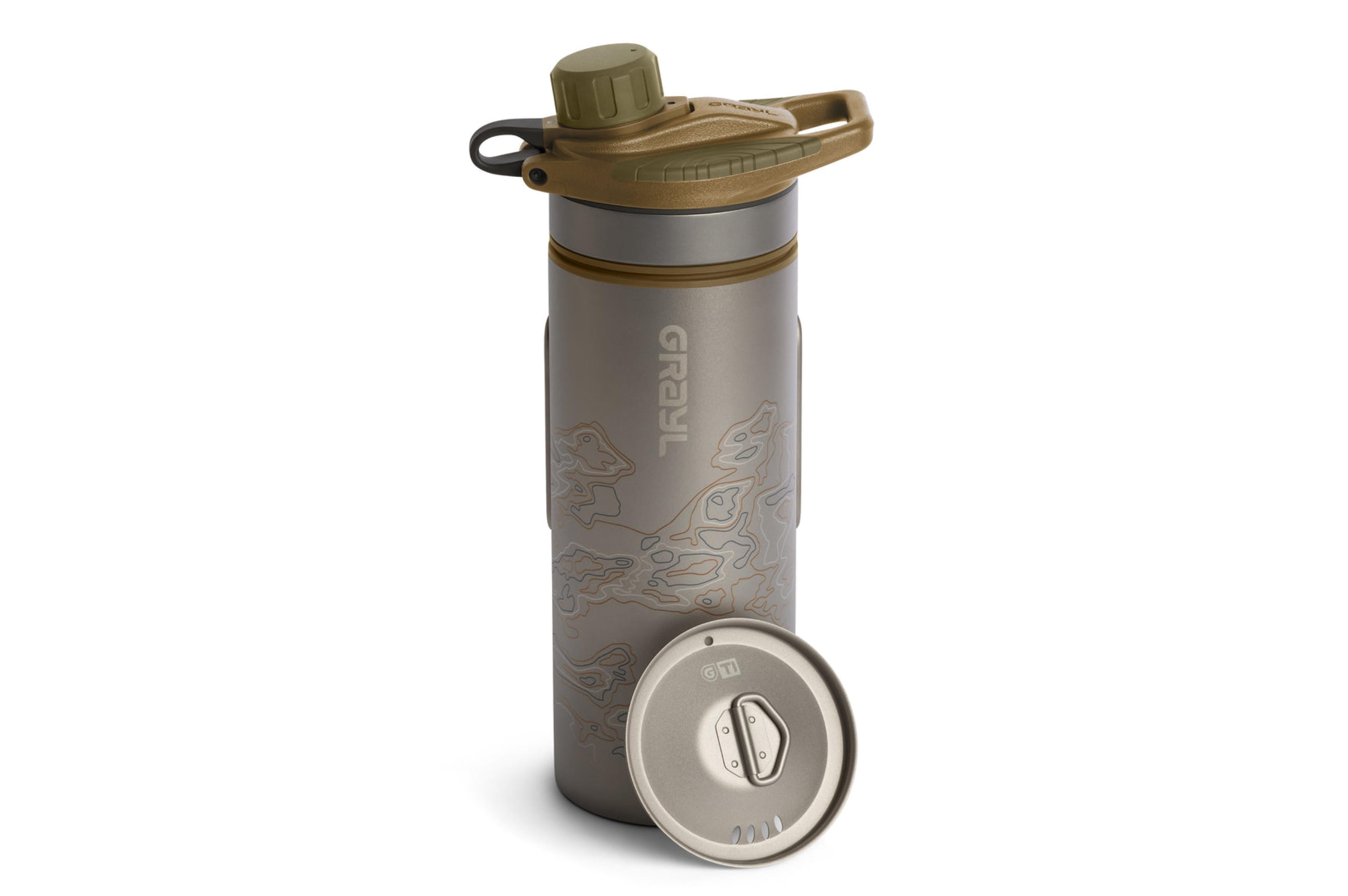 Grayl - Geopress Titanium CB - Ø8.6x26.5 cm - Grayl Geopress Purifier