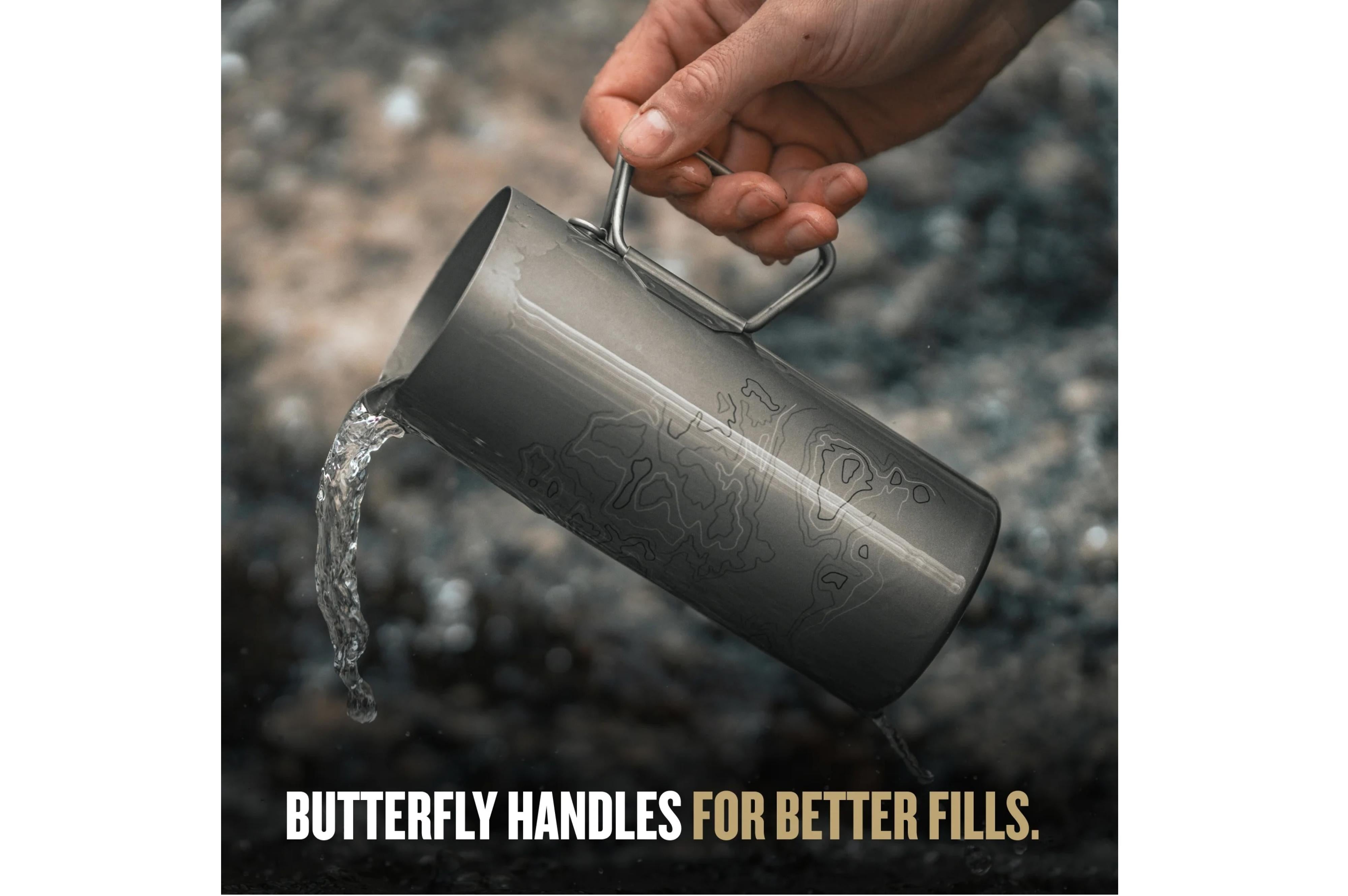 Grayl - Geopress Titanium OD - Ø8.6x26.5 cm - Grayl Geopress Purifier