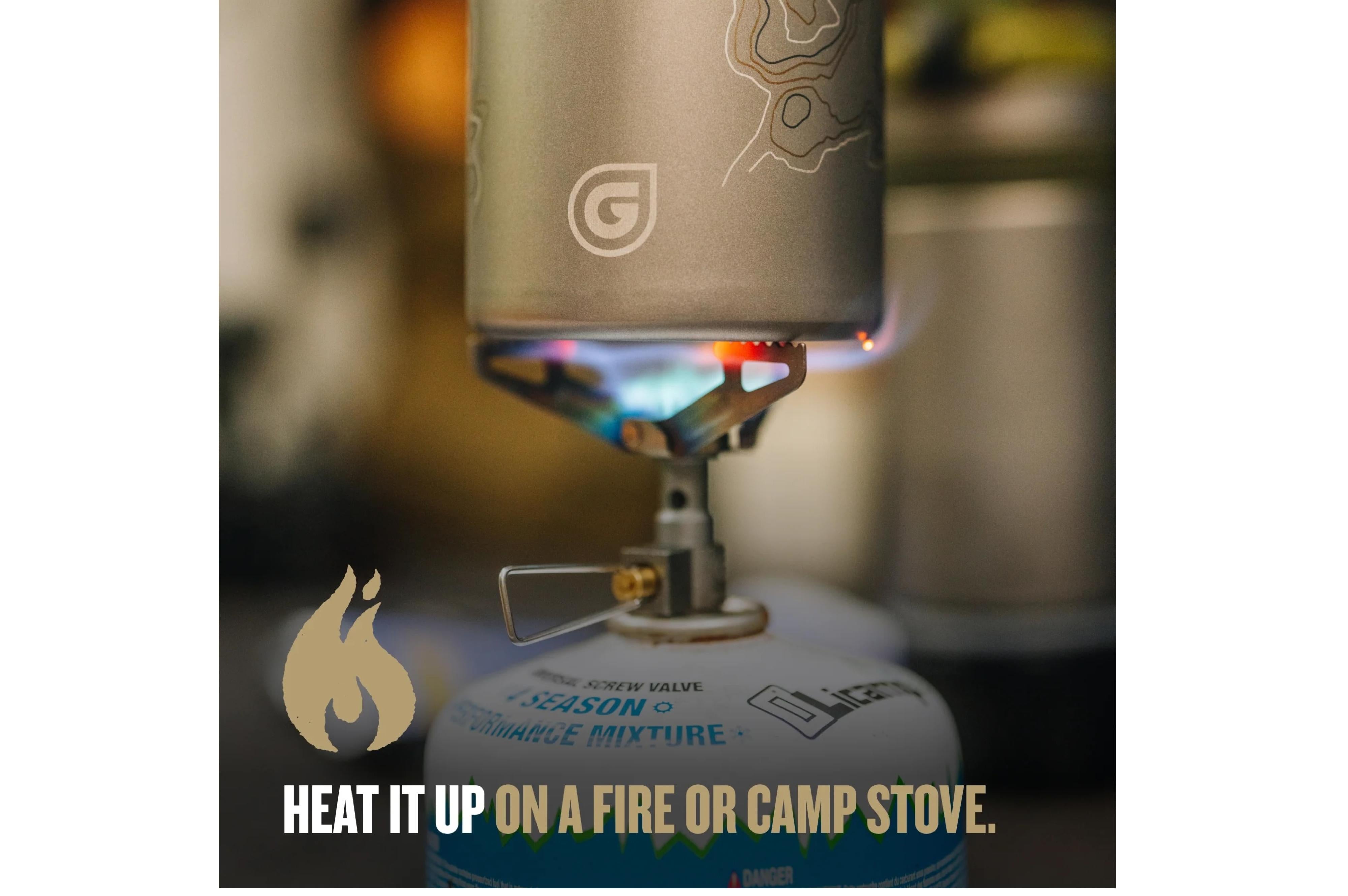 Grayl - Geopress Titanium OD - Ø8.6x26.5 cm - Grayl Geopress Purifier