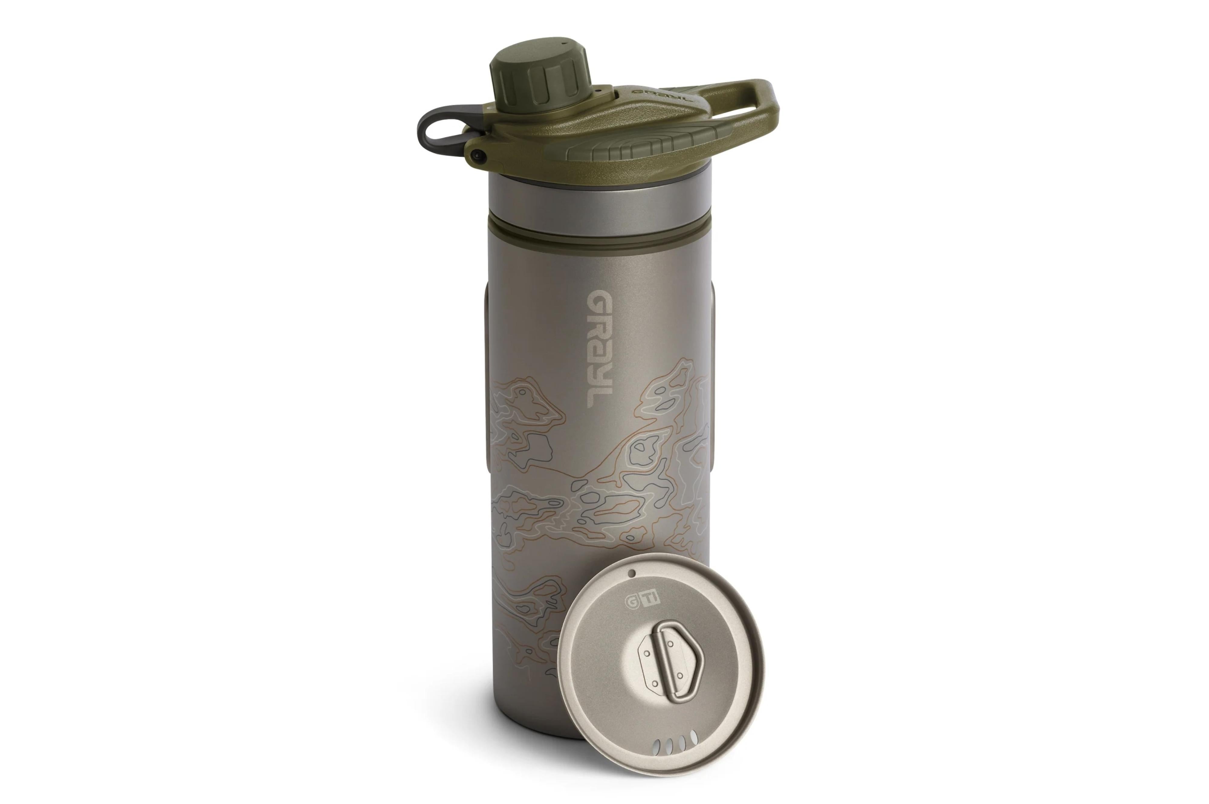 Grayl - Geopress Titanium OD - Ø8.6x26.5 cm - Grayl Geopress Purifier