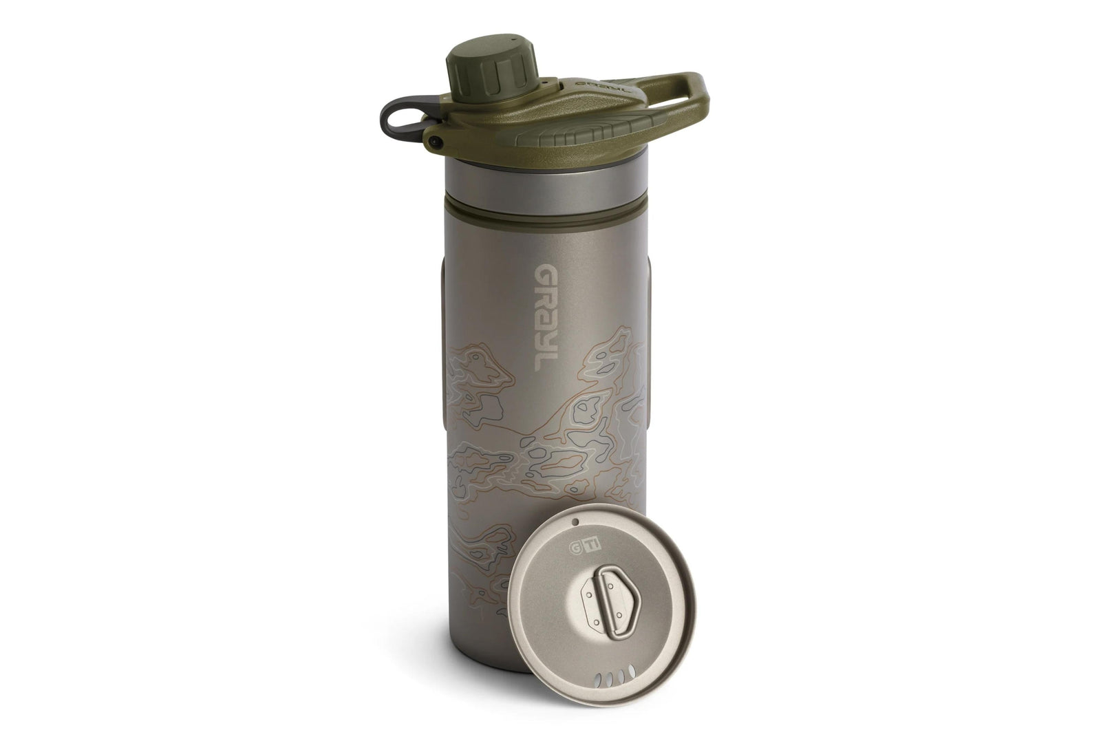 Grayl - Geopress Titanium OD - Ø8.6x26.5 cm - Grayl Geopress Purifier