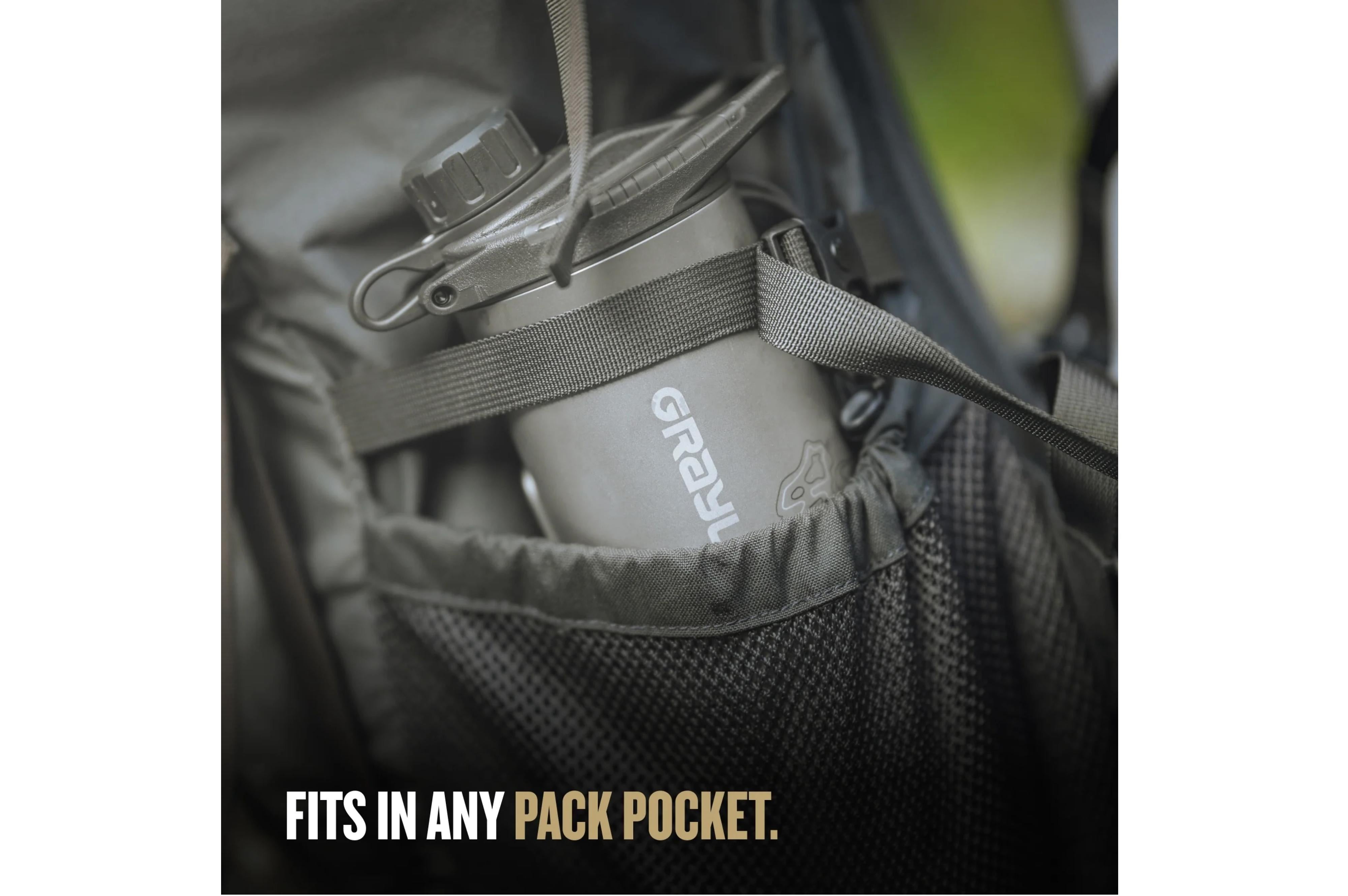 Grayl - Geopress Titanium OD - Ø8.6x26.5 cm - Grayl Geopress Purifier