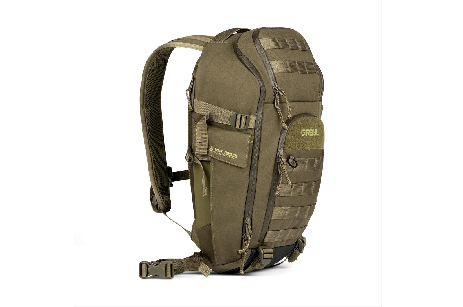 Grayl - MISSION EXP BACKPACK - 25L - Olive / 48x30x18 cm - Rucksäcke