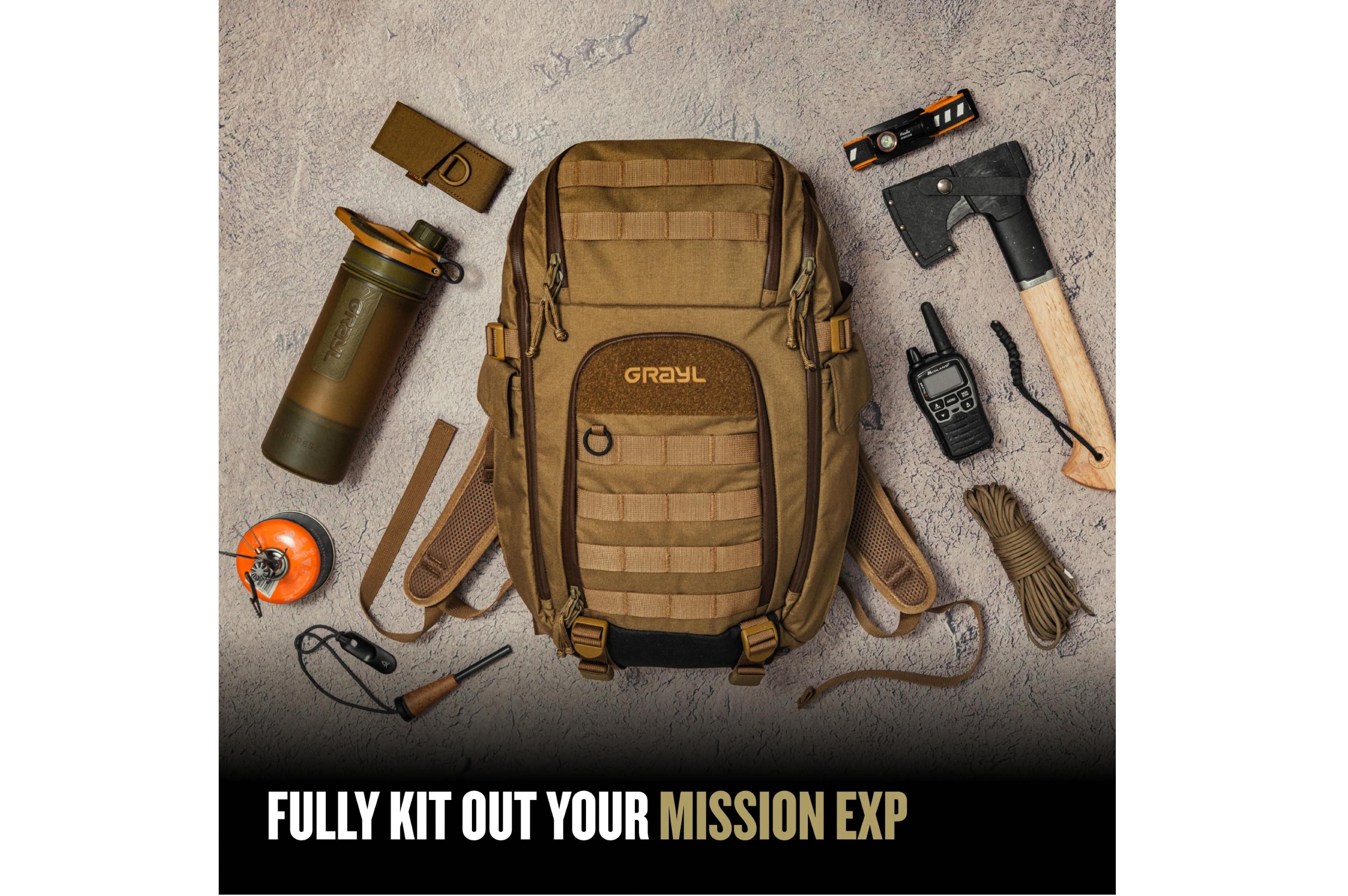 Grayl - MISSION EXP BACKPACK - 25L - Rucksäcke