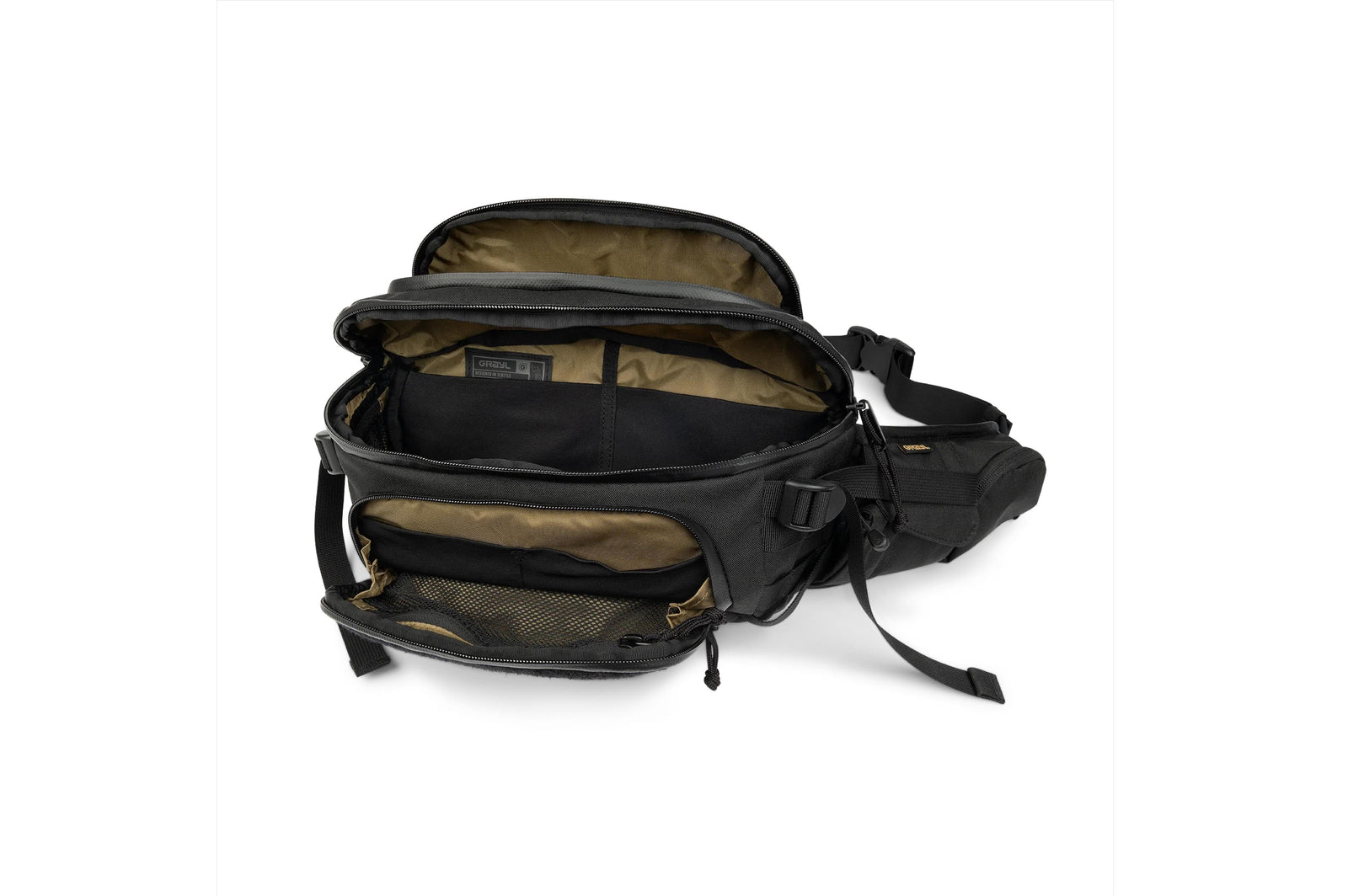 Grayl - Mission EXP Hip Pack 4.5L - Black / 4.5L - Rucksäcke