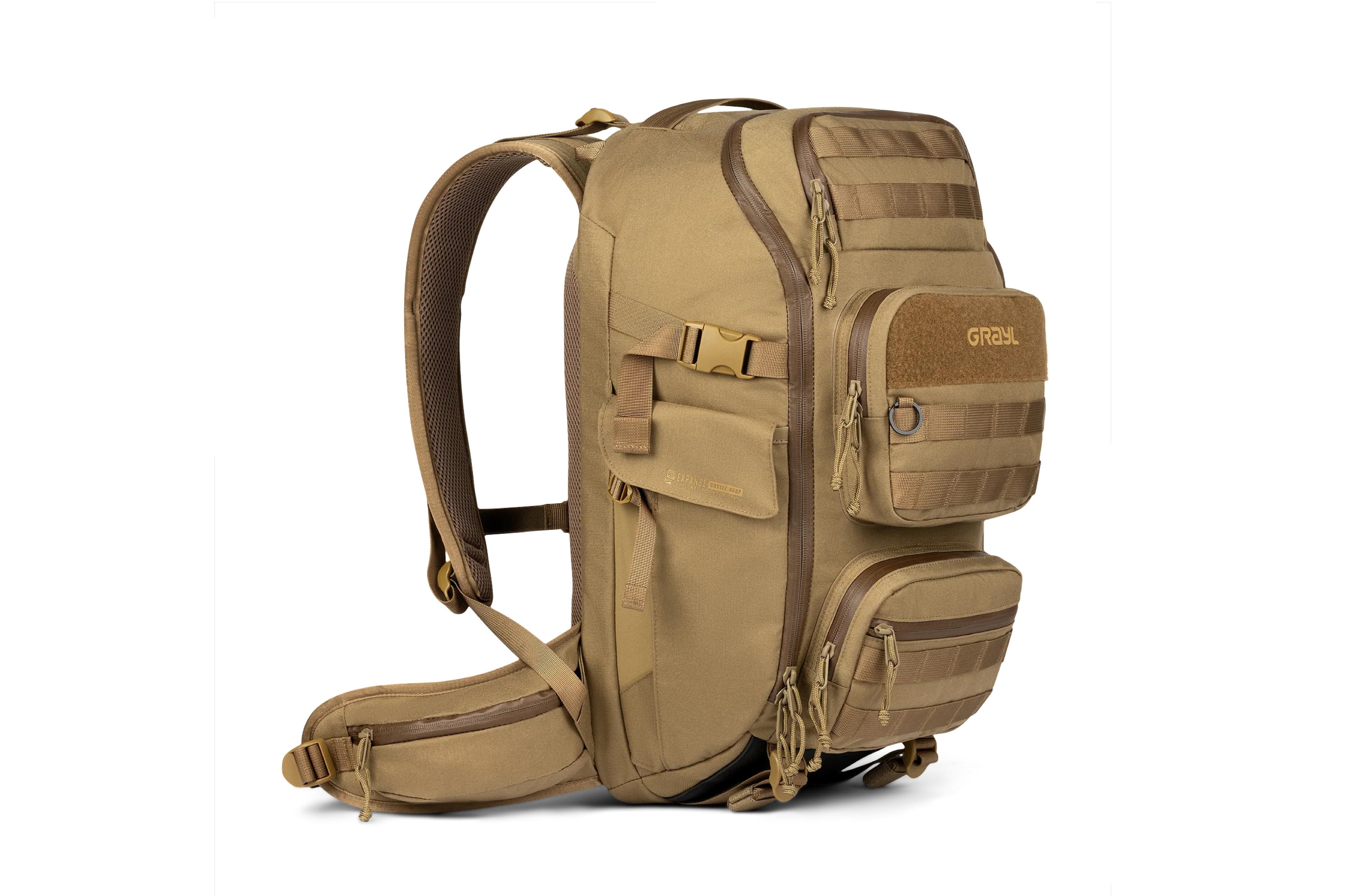 Grayl - MISSION EXPBACKPACK - 30L - Brown / 53x33x25 cm - Rucksäcke