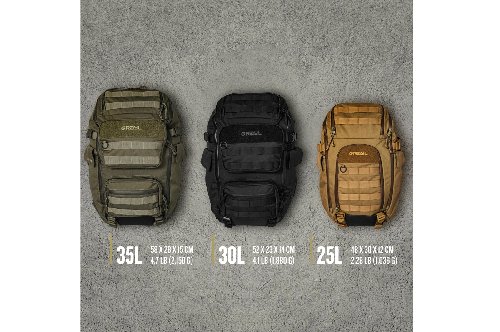 Grayl - MISSION EXPBACKPACK - 30L - Rucksäcke