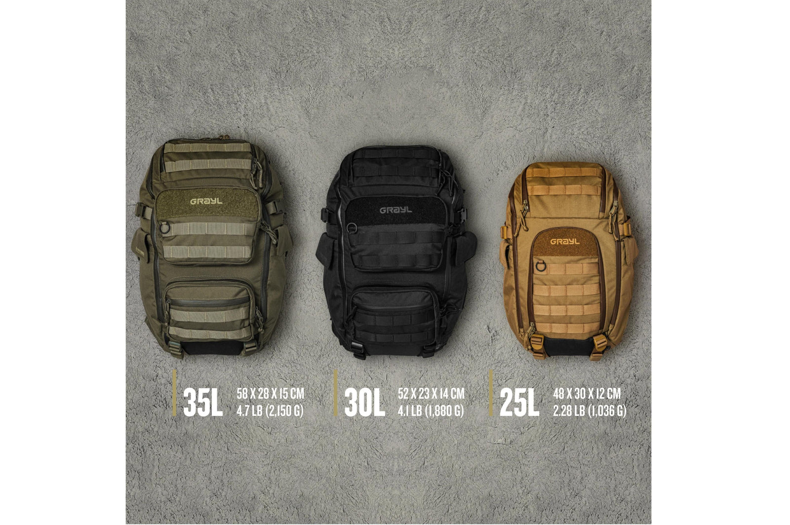 Grayl - MISSION EXPBACKPACK - 35L - Rucksäcke