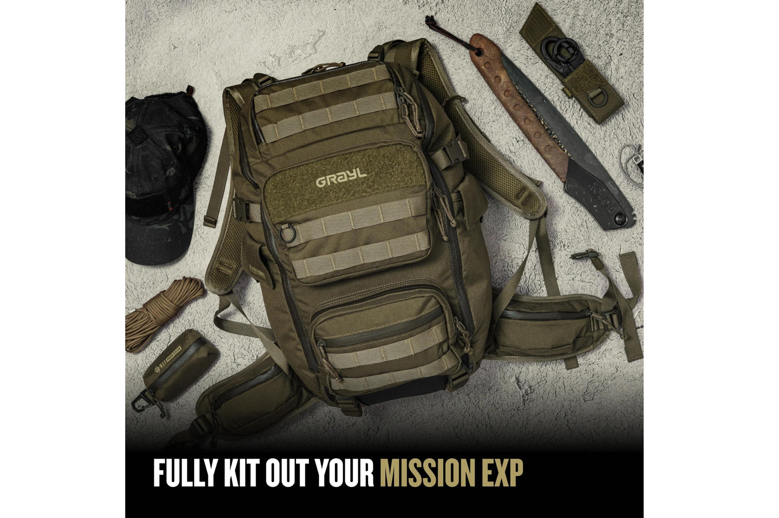 Grayl - MISSION EXPBACKPACK - 35L - Rucksäcke