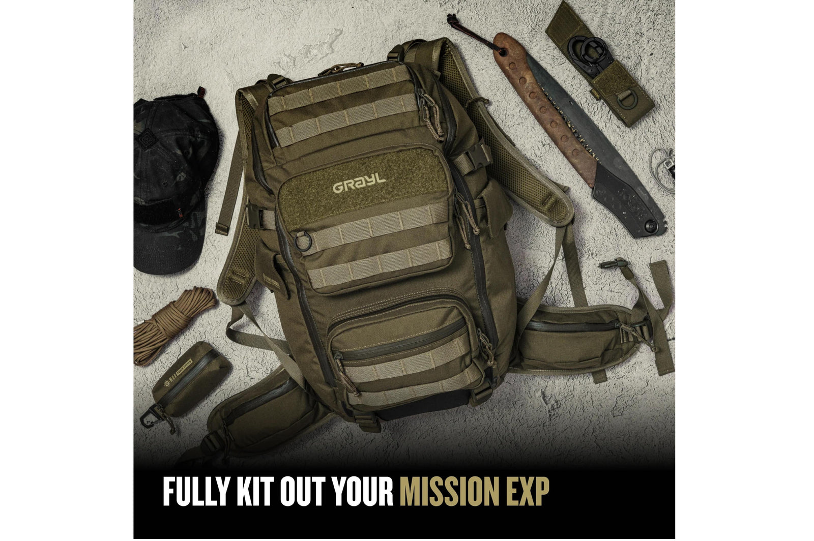 Grayl - MISSION EXPBACKPACK - 35L - Rucksäcke