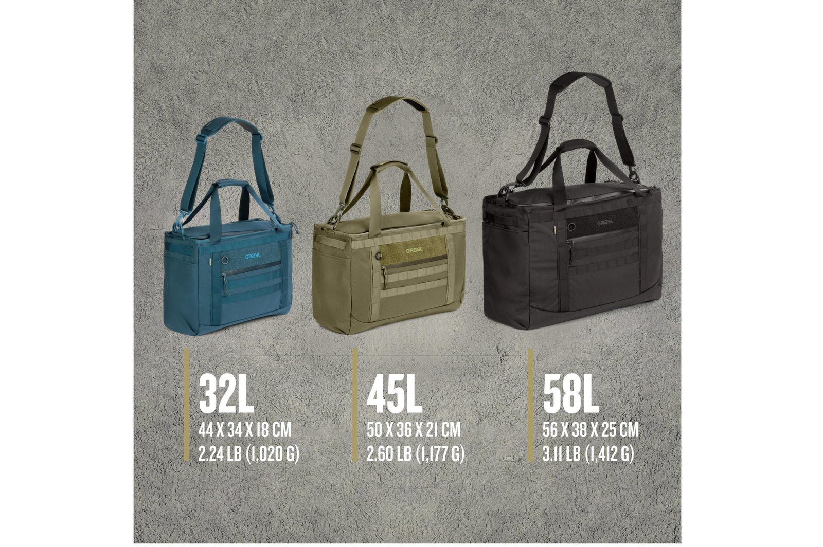 Grayl - Mission Tote 58L - Rucksäcke