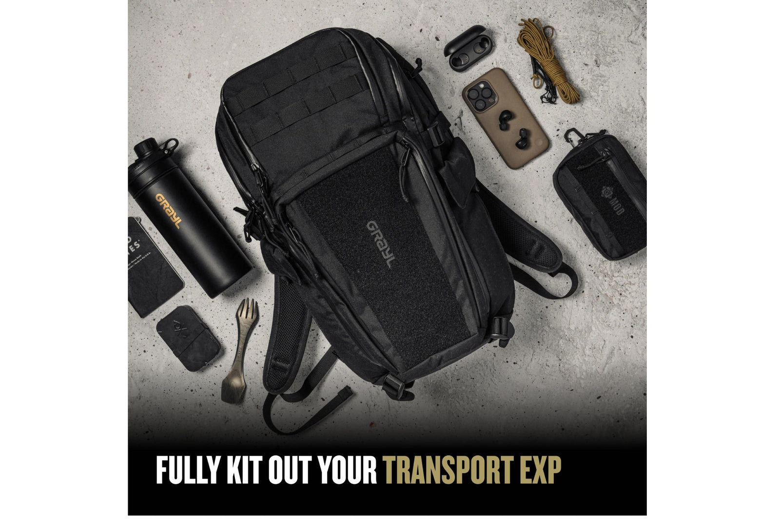 Grayl - TRANSPORT EXP BACKPACK - 25L - Rucksäcke