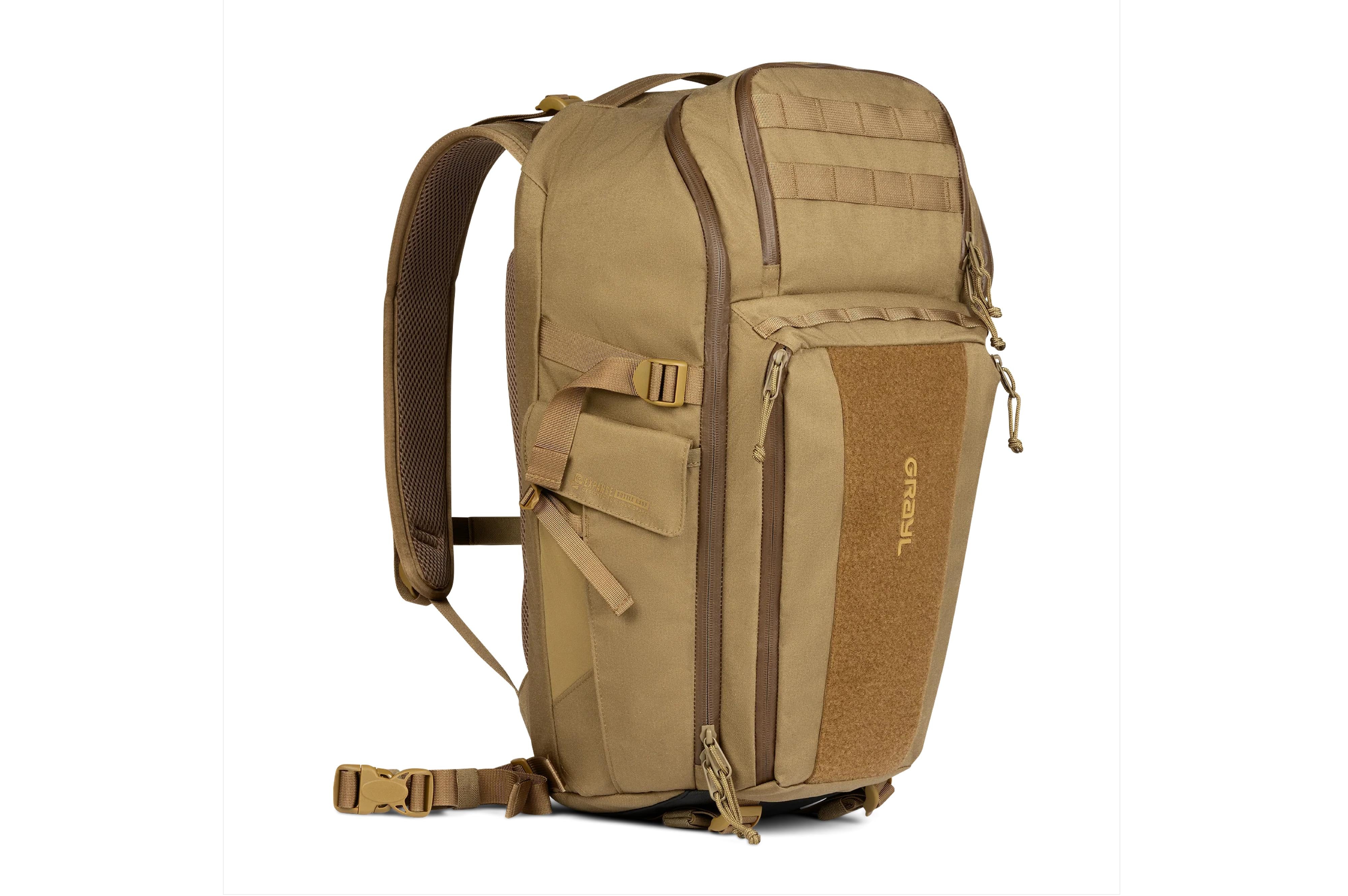 Grayl - TRANSPORT EXP BACKPACK - 30L - Brown / 52x33x25 cm - Rucksäcke
