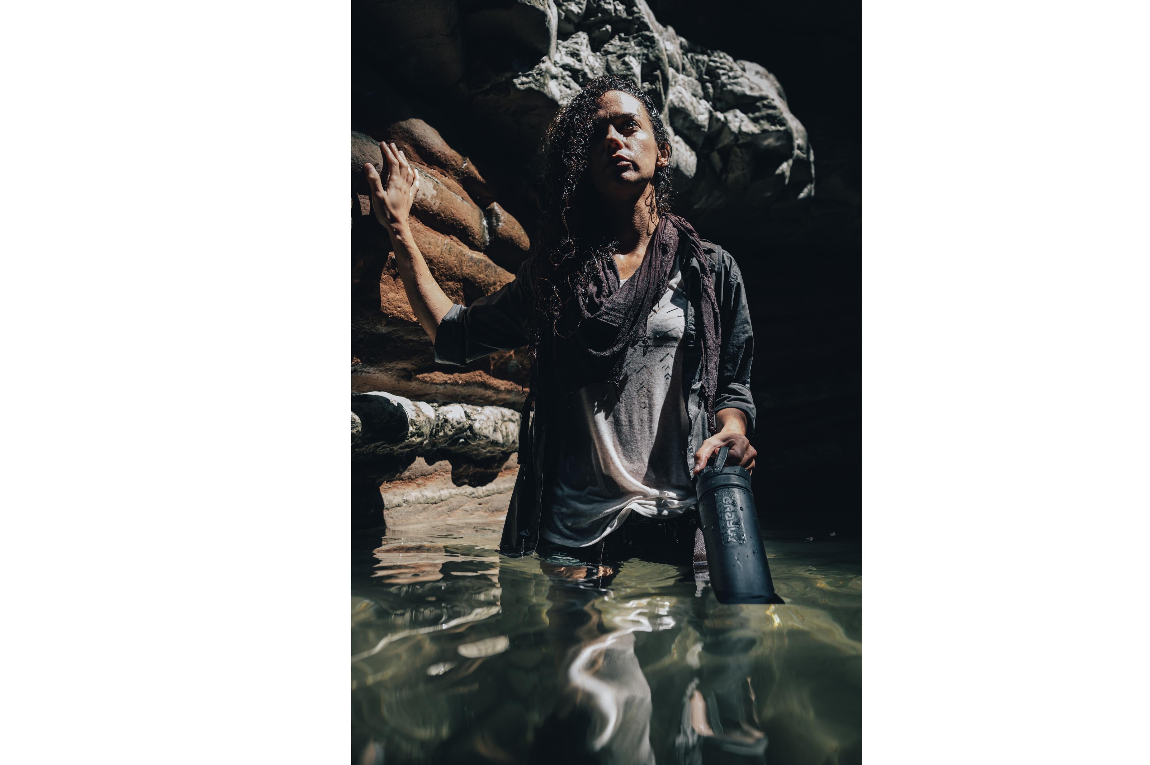 Grayl - Ultrapress Purifier 2.0 Covert Black - Ø7.3x24.5 cm - Grayl Ultrapress Purifier