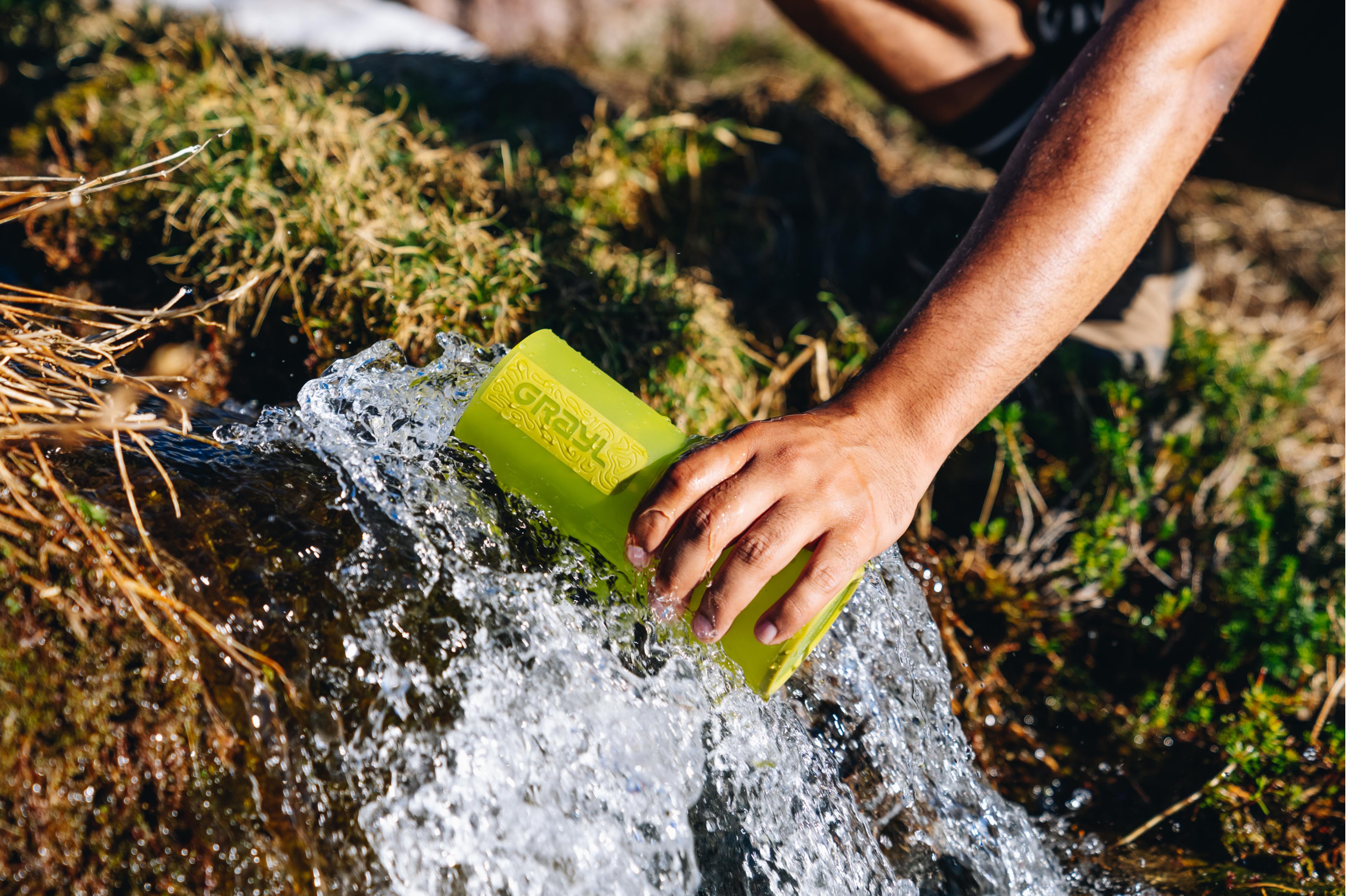 Grayl - Ultrapress Purifier 2.0 Forager Moss - Ø7.3x24.5 cm - Grayl Ultrapress Purifier