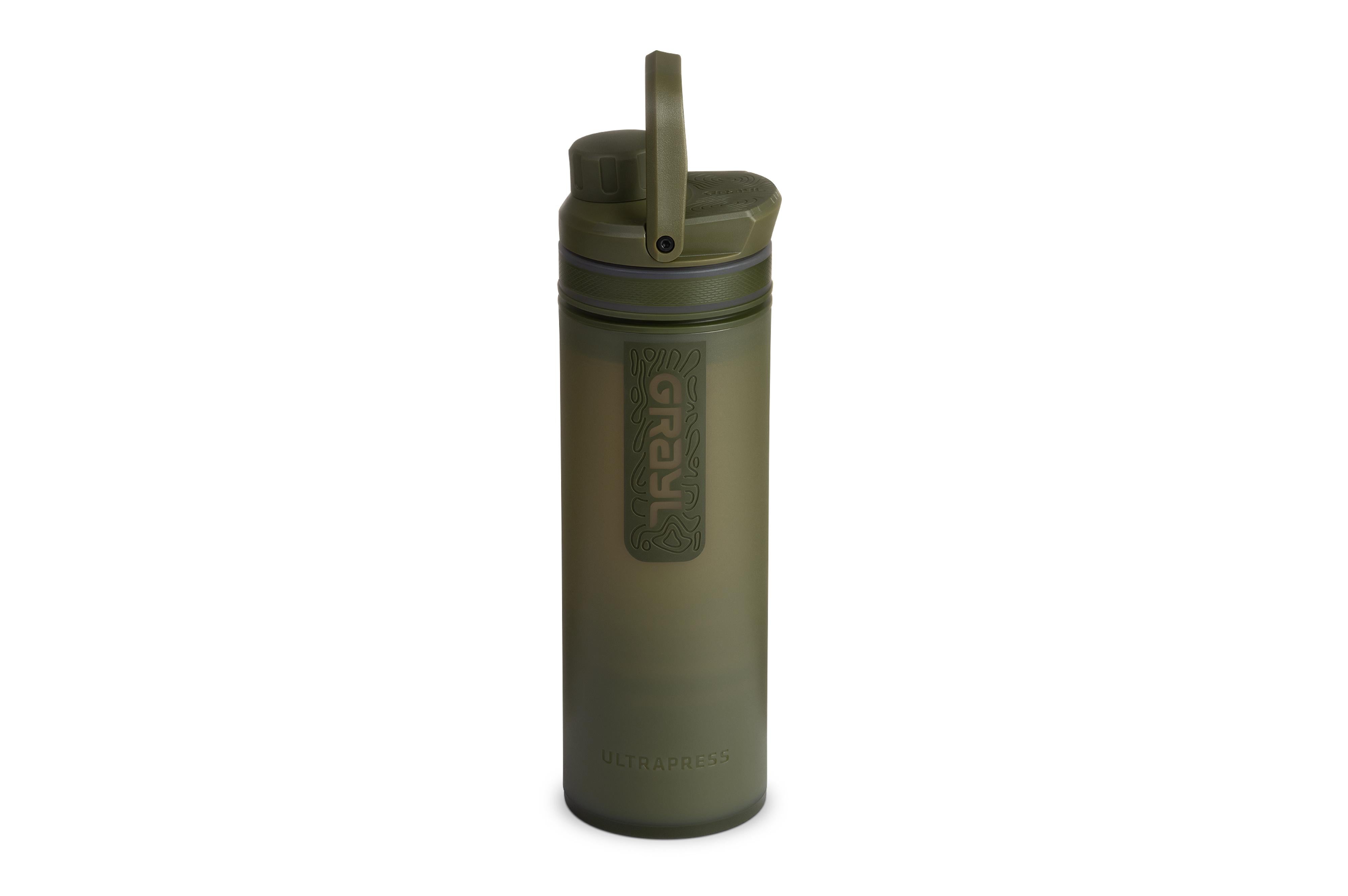 Grayl - Ultrapress Purifier 2.0 Olive Drab - Ø7.3x24.5 cm - Grayl Ultrapress Purifier