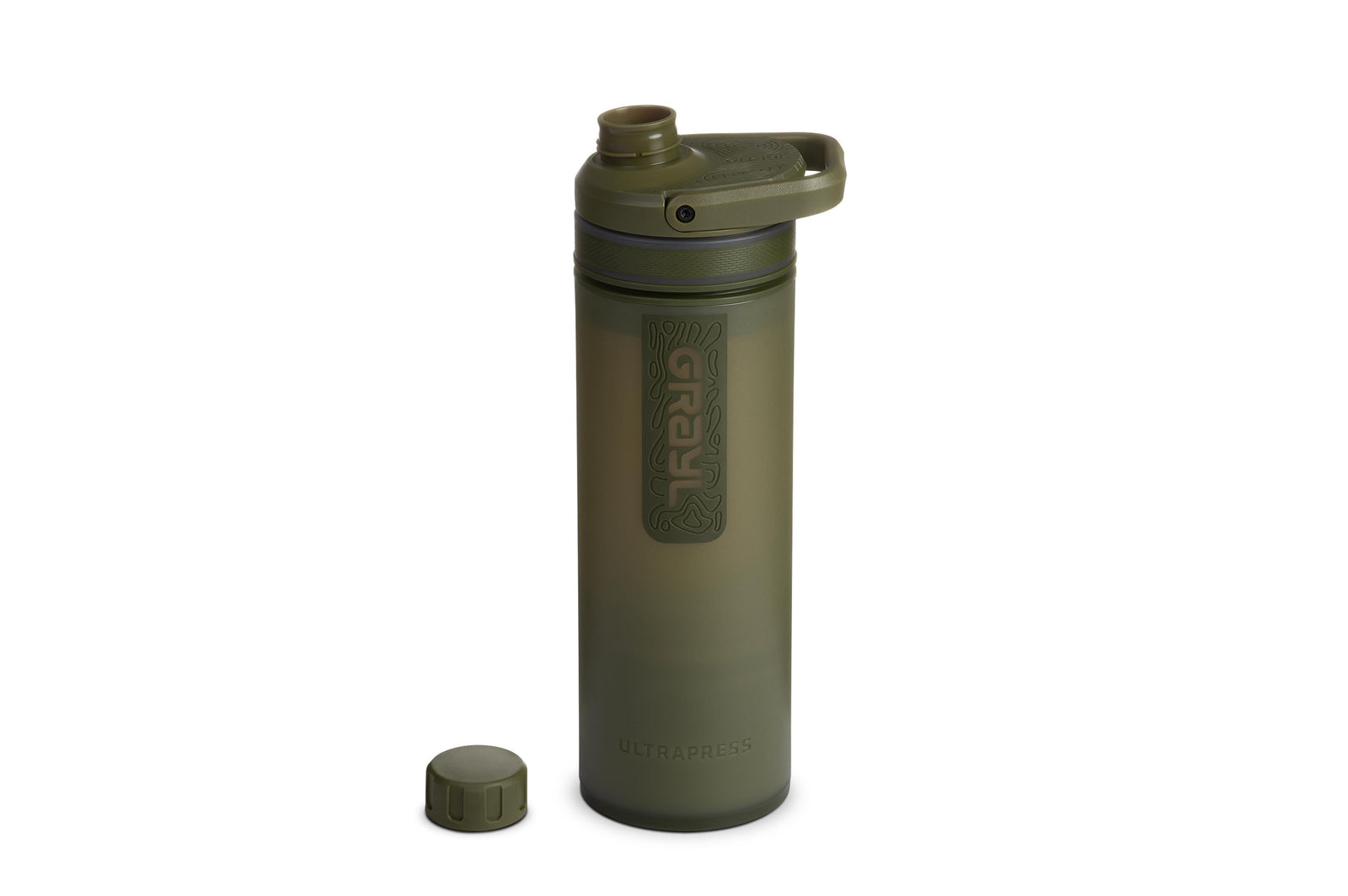 Grayl - Ultrapress Purifier 2.0 Olive Drab - Ø7.3x24.5 cm - Grayl Ultrapress Purifier
