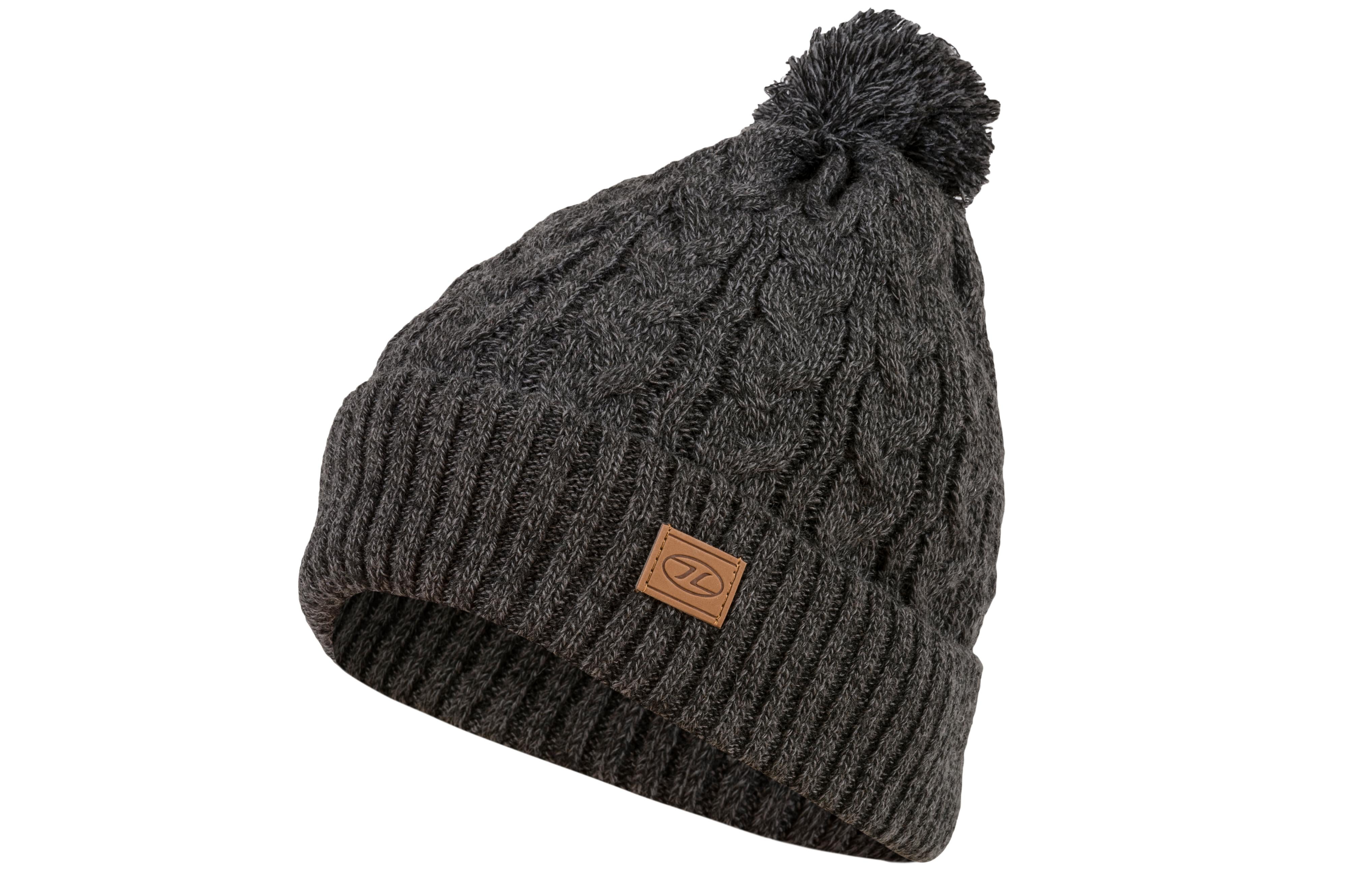 Highlander - Beira Lined Bobble Hat - Light grey - Kopf
