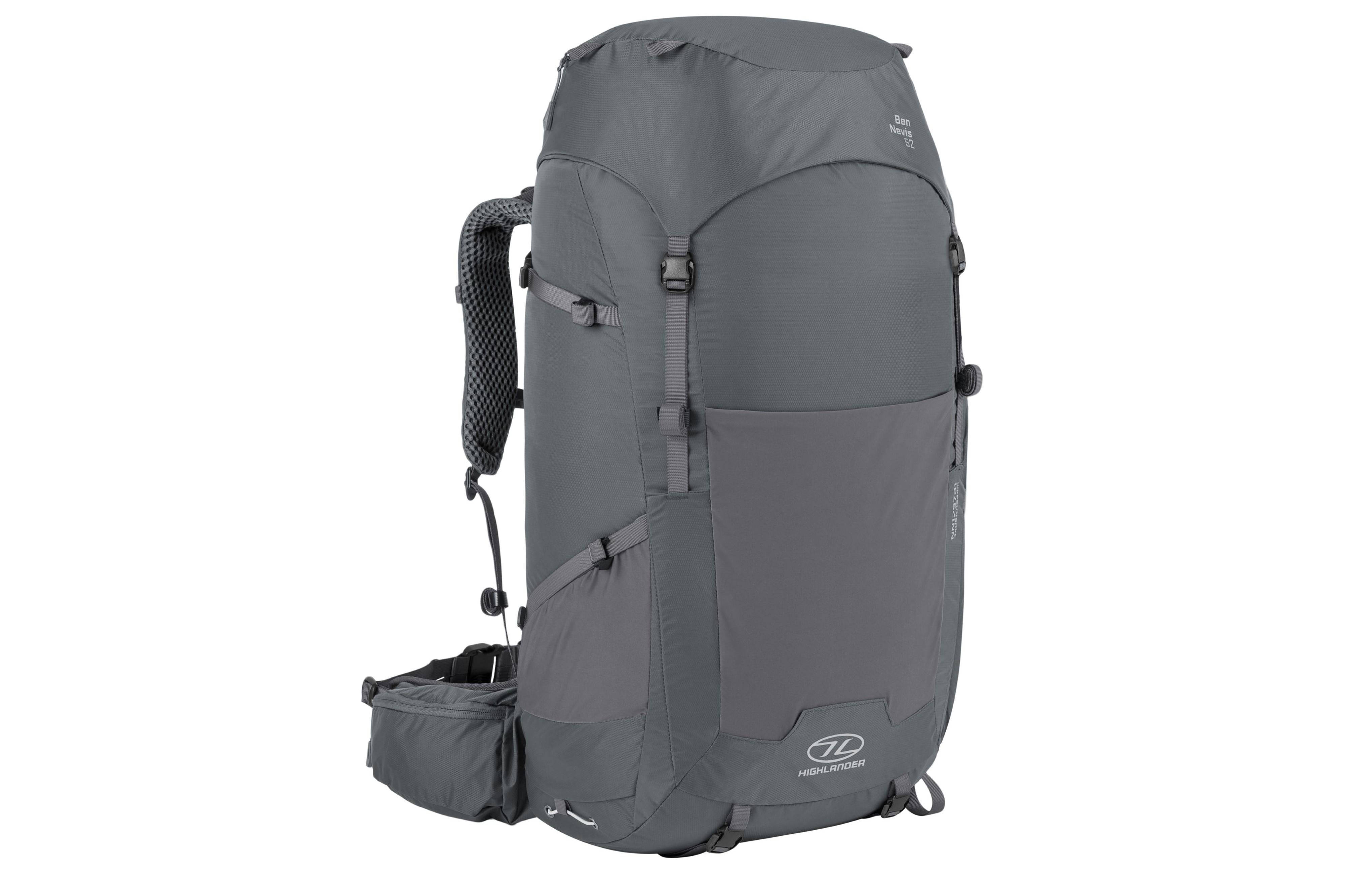 Highlander - Ben Nevis Backpack 52L Men’s - Dark Grey - Rucksäcke