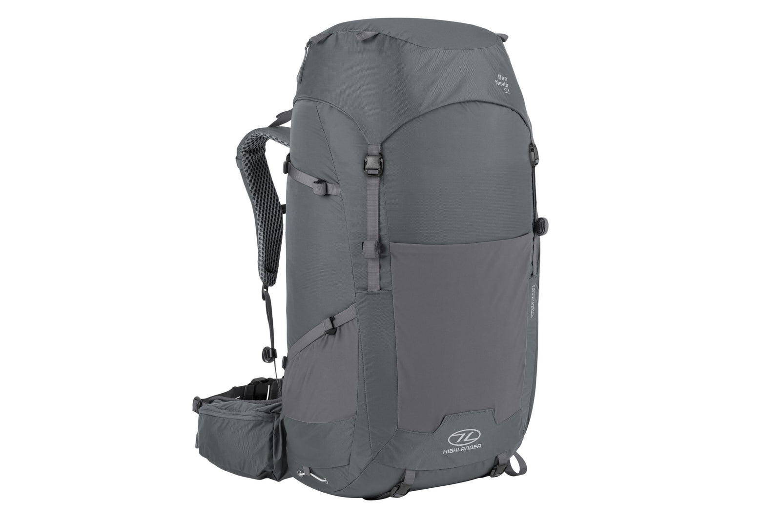Highlander - Ben Nevis Backpack 52L Women’s - Dark Grey - Rucksäcke