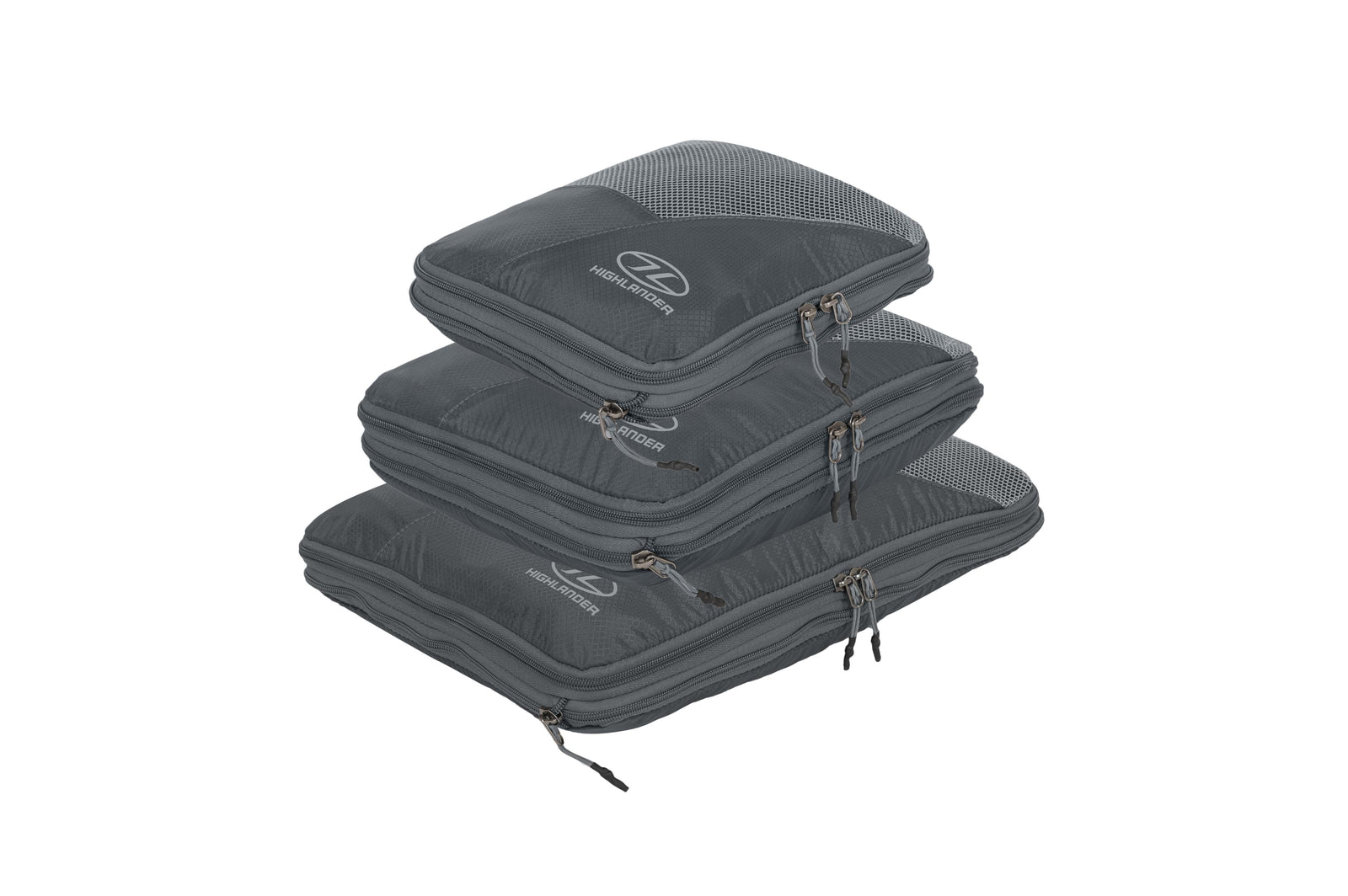 Highlander - Compakta Packing Cubes - Grey - Light grey / Travel - Bags