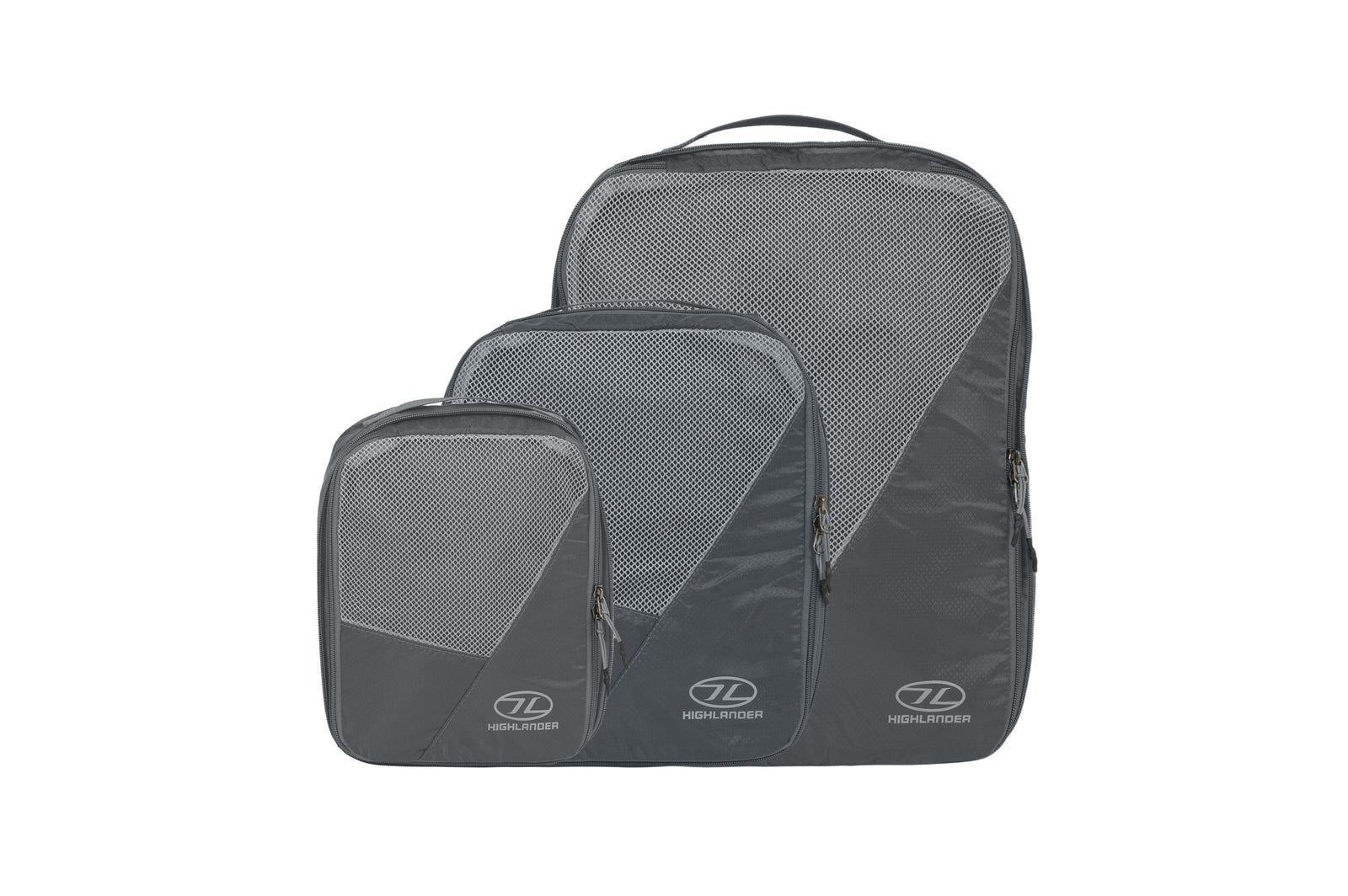 Highlander - Compakta Packing Cubes - Grey - Light grey / Travel - Bags