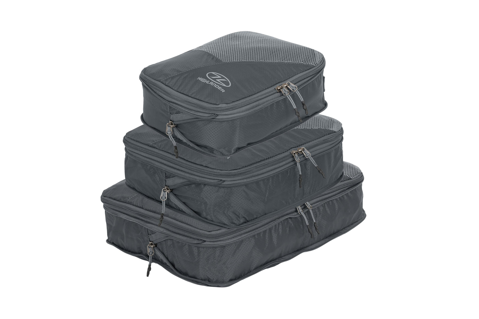 Highlander - Compakta Packing Cubes - Grey - Light grey / Travel - Bags
