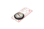 Highlander - Deluxe Map Compass - White / Pocket - Accessories
