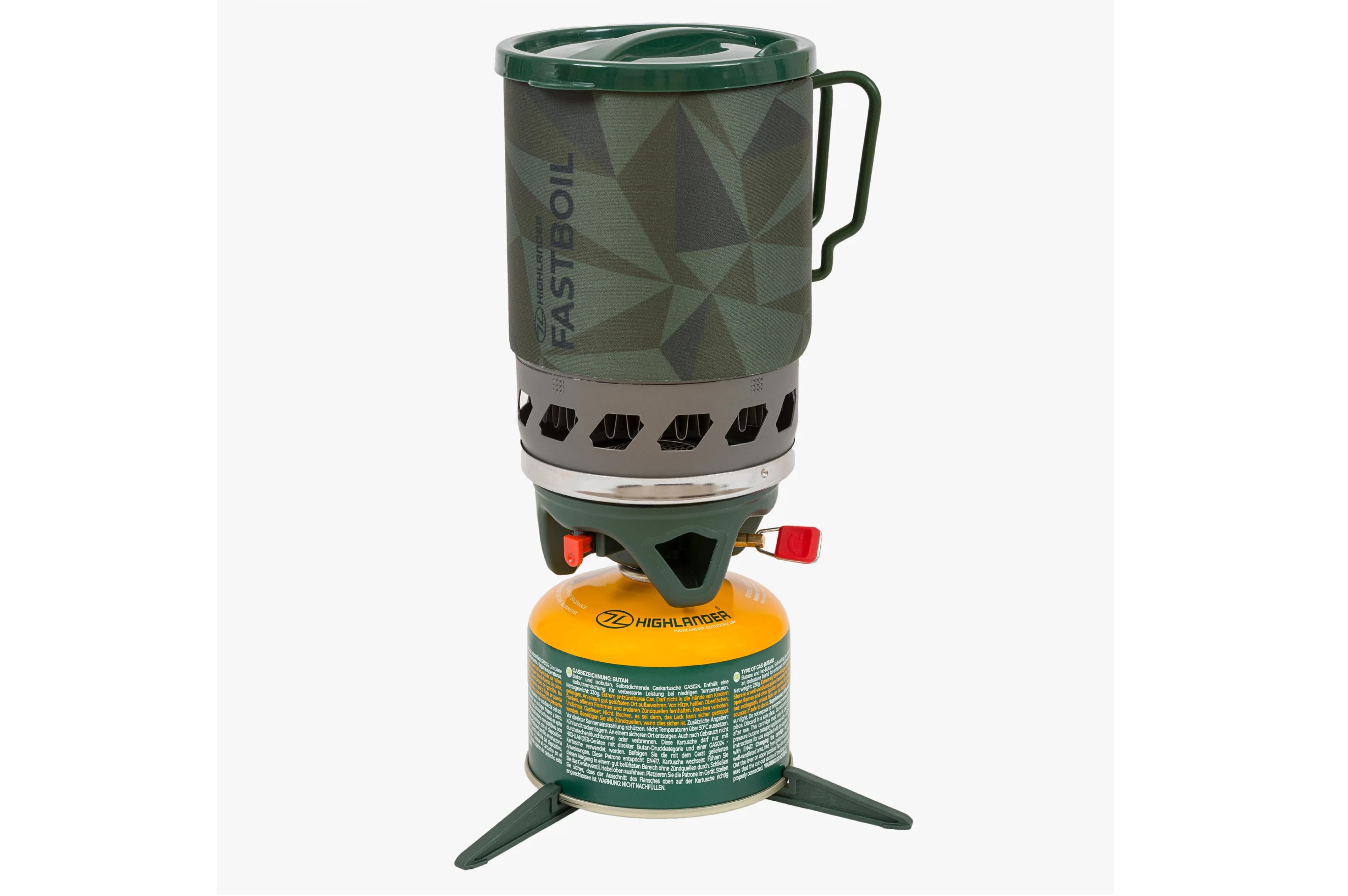 Highlander - Fastboil3 1.1l Stove - Olive / 13x18.5 cm - Essen & Küche