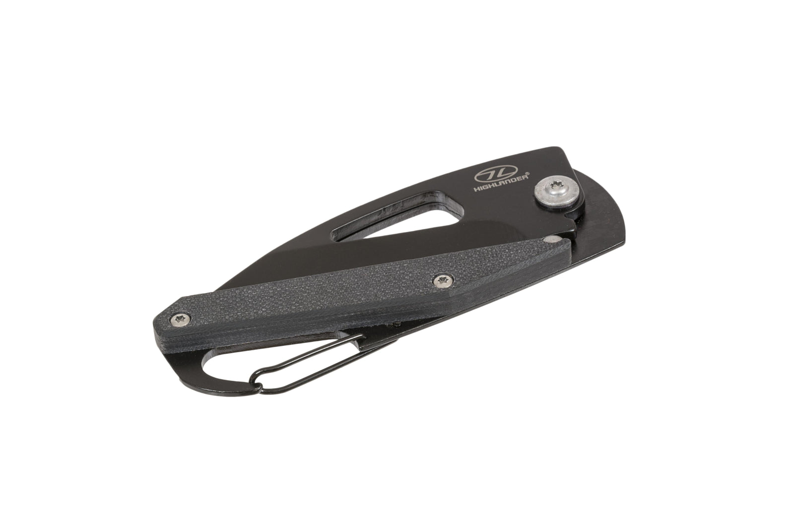 Highlander - Merlin Karabiner Knife - Brown / 7cm (closed) - Messer und Tools