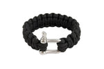 Highlander - Paracord Bracelet D Ring - Black - Accessories