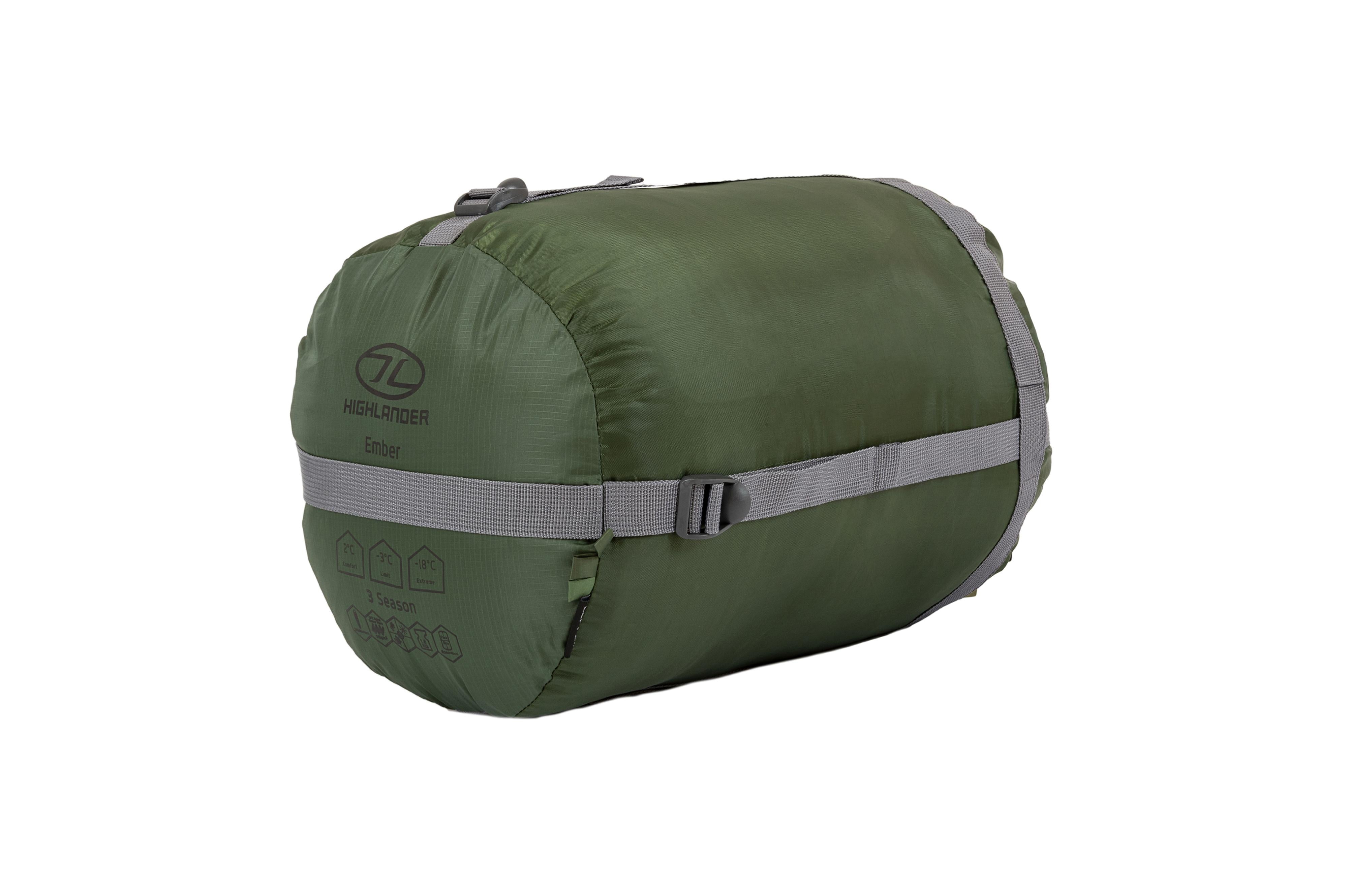 Highlander - Phoenix Ember 250 - 210x80x50 cm - Schlafsäcke