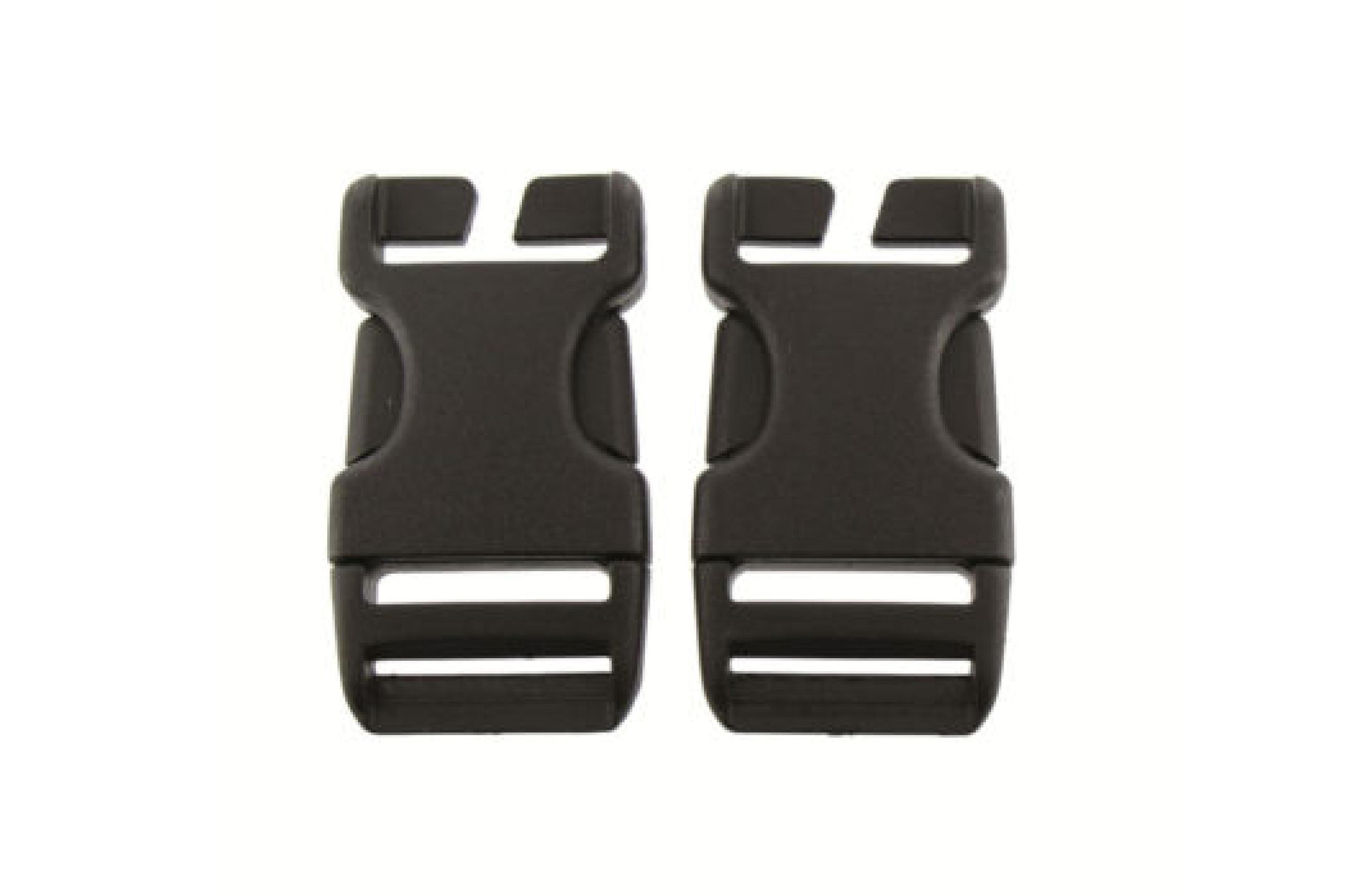 Qr Buckle 25mm (Qa01) - Black / 25mm - Accessories