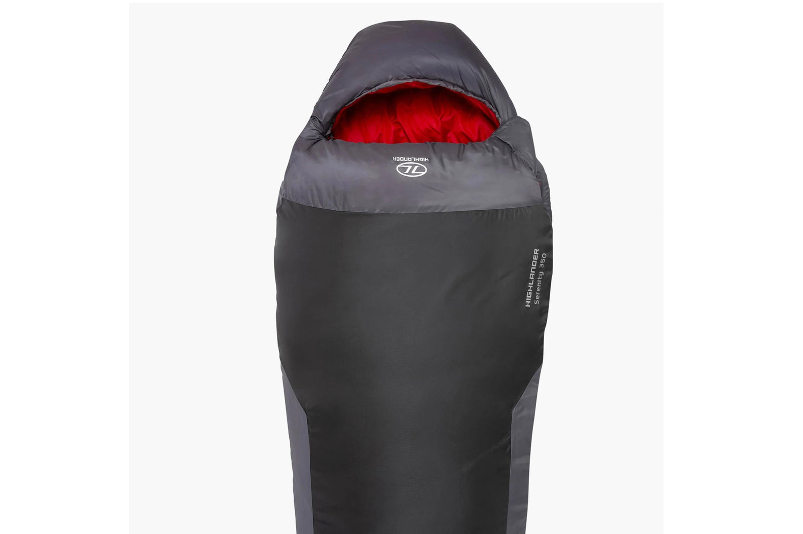 Highlander - Serenity 350 Mummy charcoal - 220 x 80 x 55 cm - Schlafsäcke
