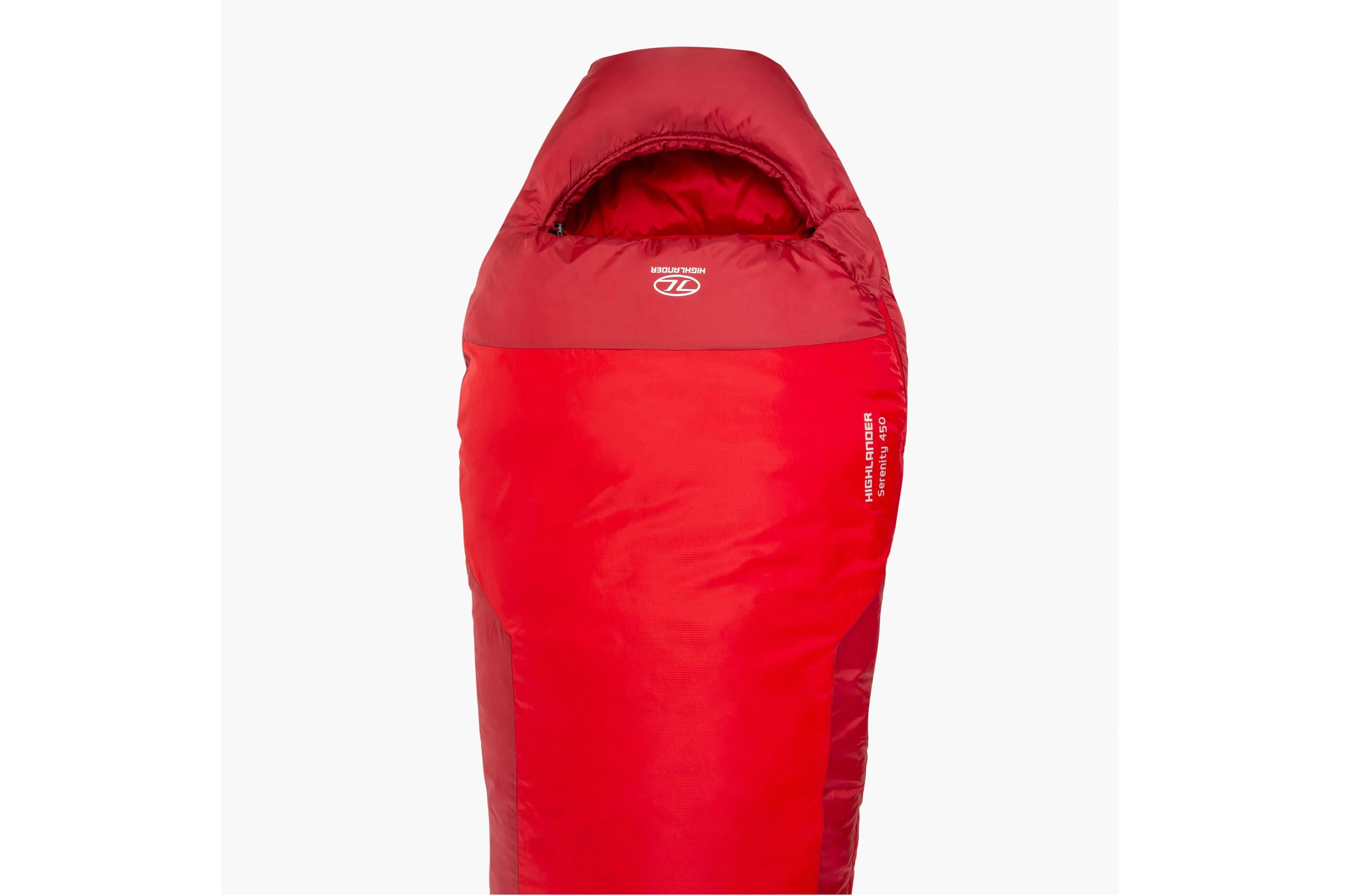 Serenity 450 Mummy red - 220 x 80 x 55 cm - Schlafsäcke