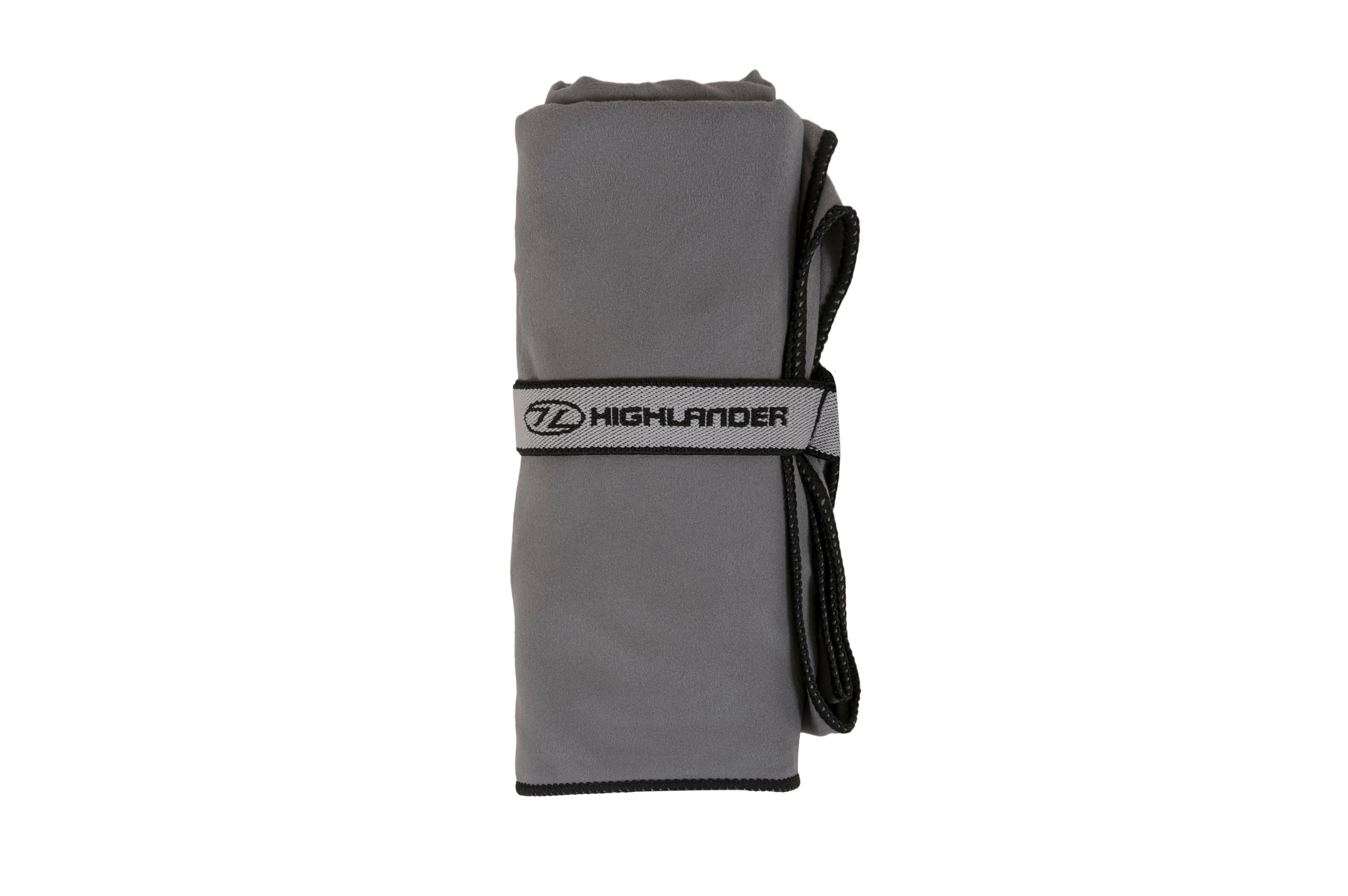 Small Fibresoft Towel - Light grey - Towels