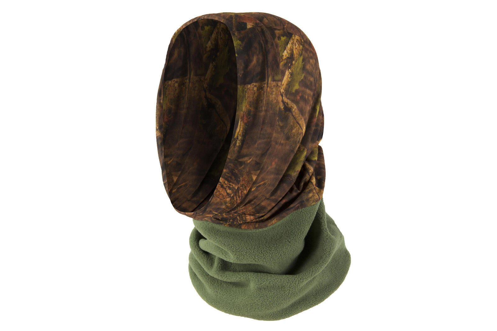 Highlander - Thermal Fleece Headover - Forrest Green - Kopf