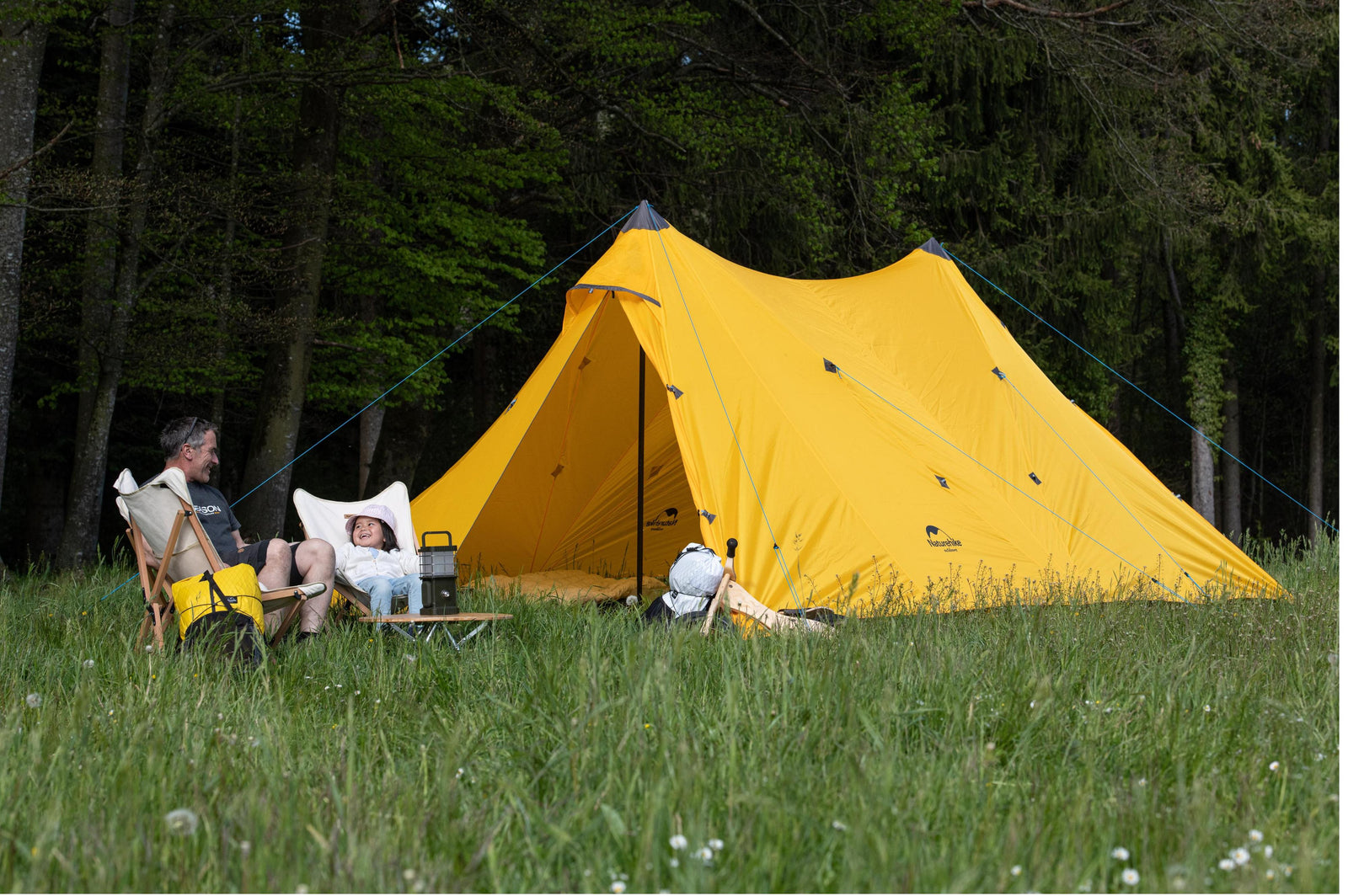 Naturehike - Double Tower Tent Twin Peaks 8 - 600x300x220cm - 7+ Personen Zelte